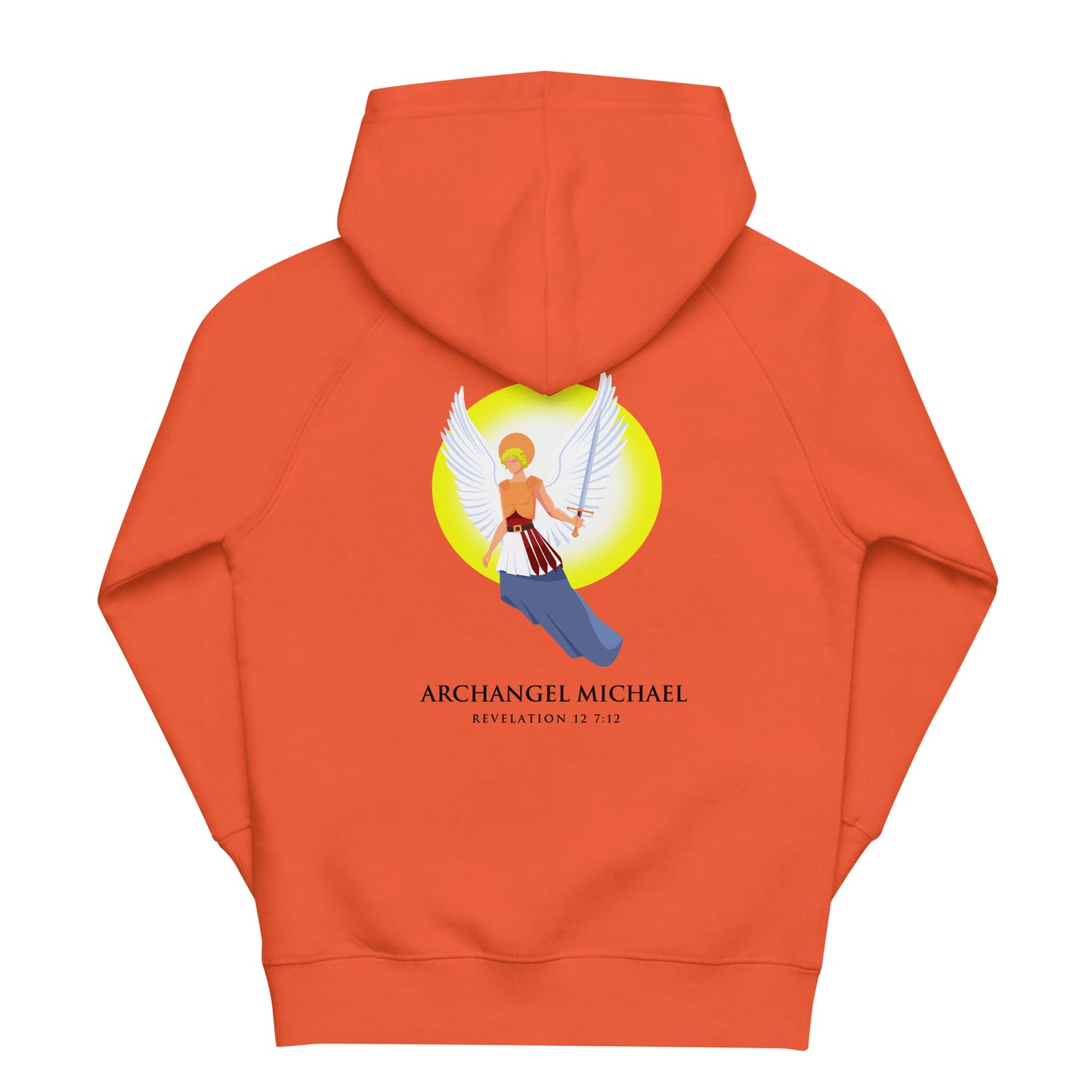 Archangel Michael Kids Eco Hoodie