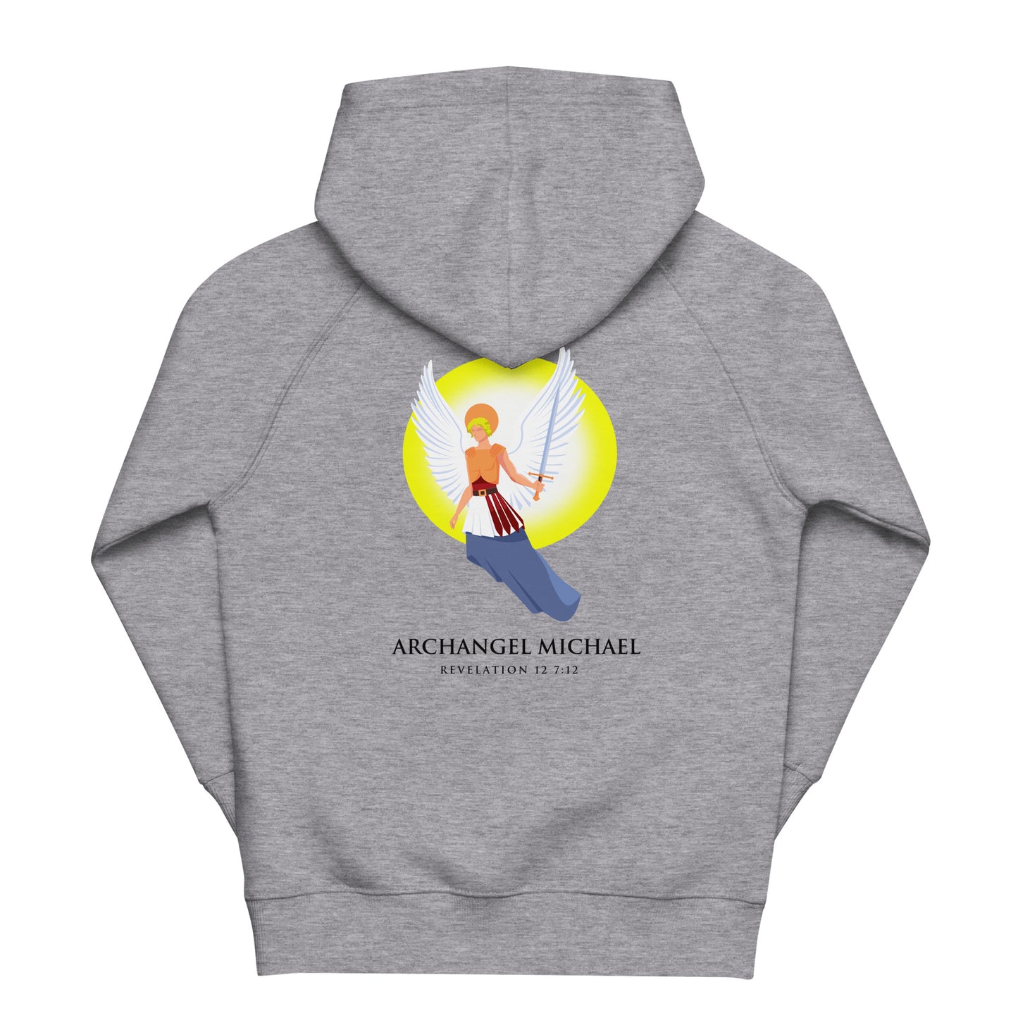 Archangel Michael Kids Eco Hoodie