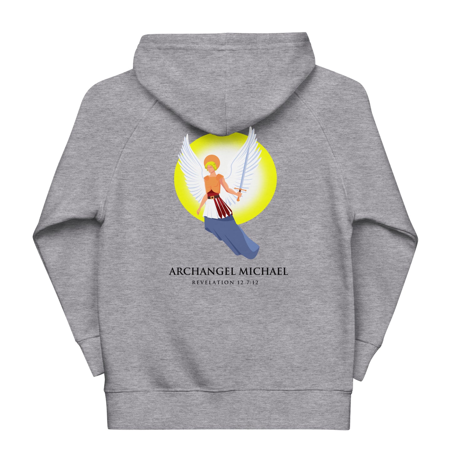 Archangel Michael Kids Eco Hoodie