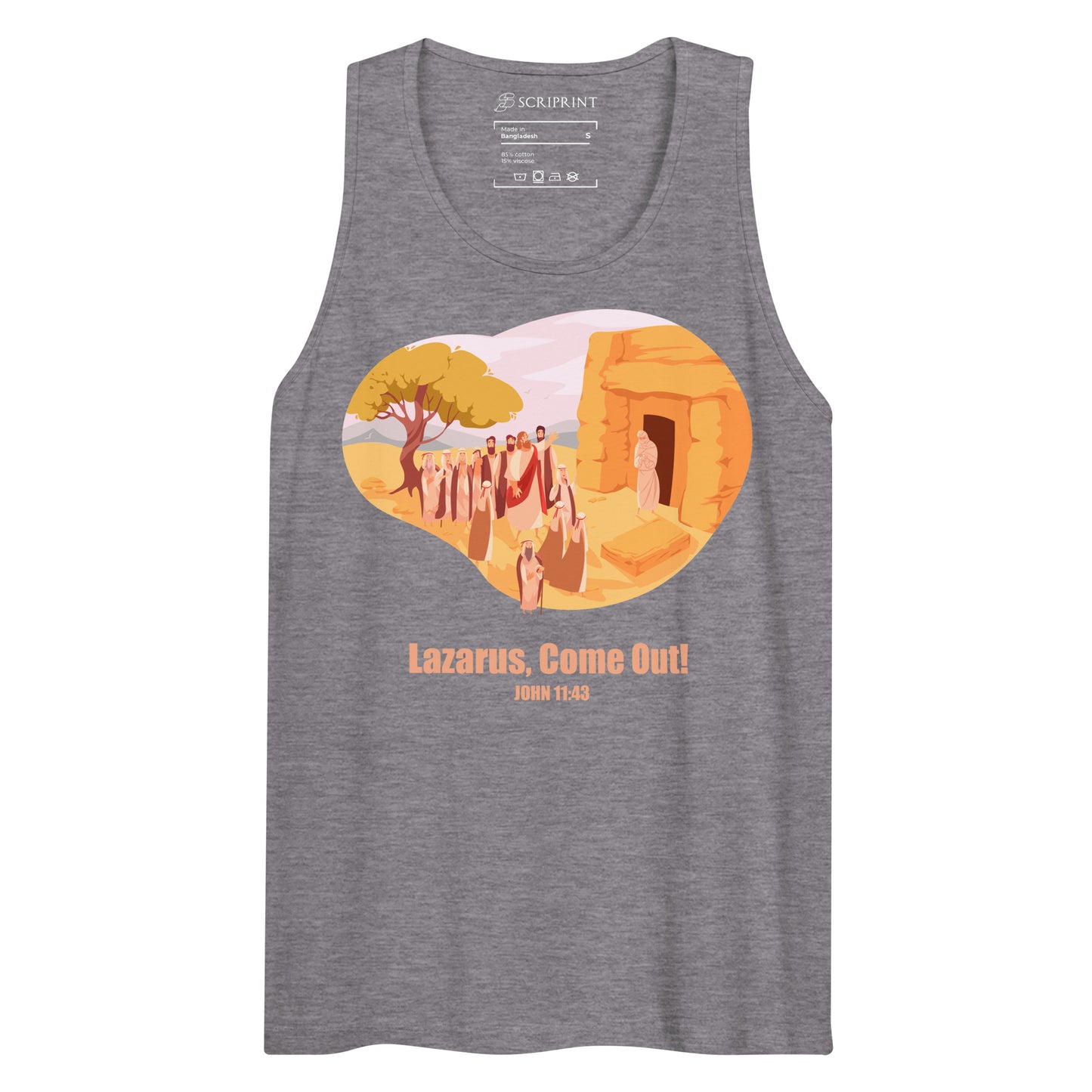 Lazarus, Come Out! Men’s Premium Tank Top