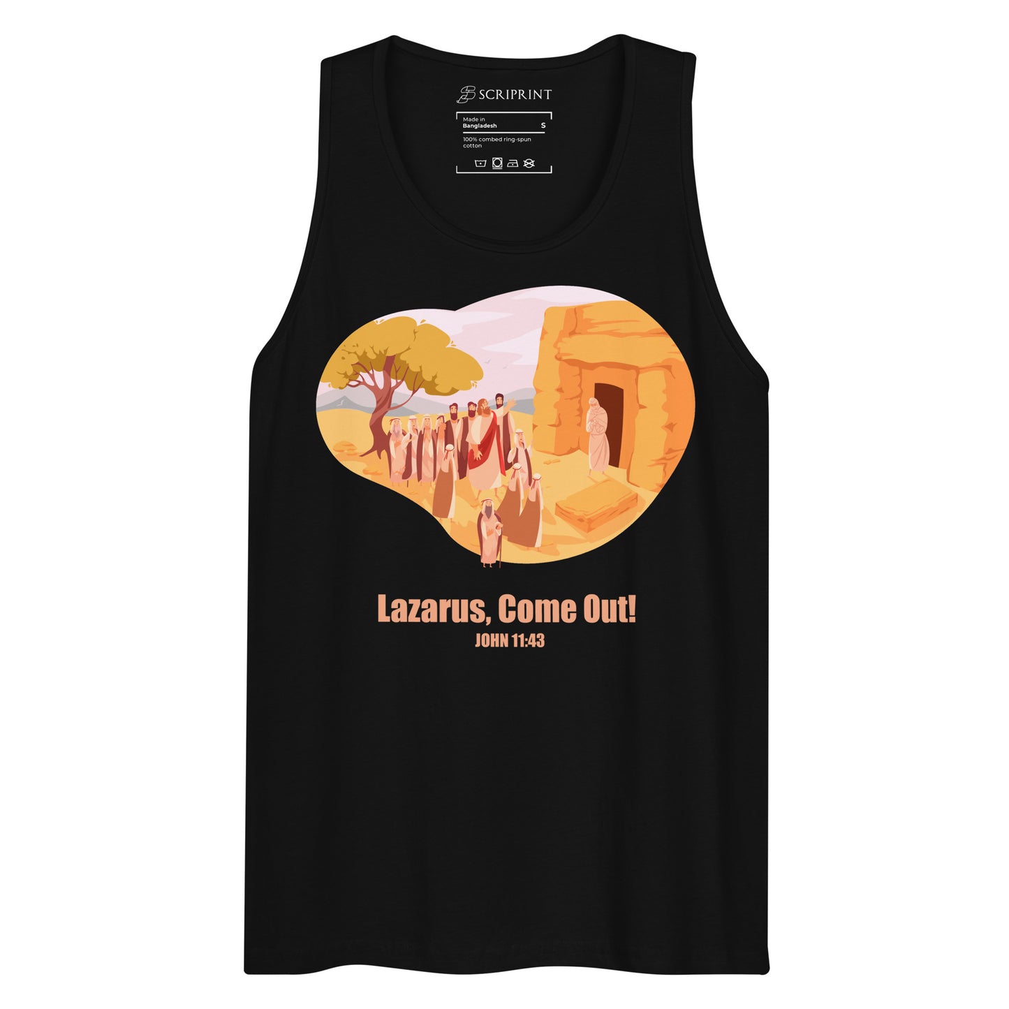 Lazarus, Come Out! Men’s Premium Tank Top