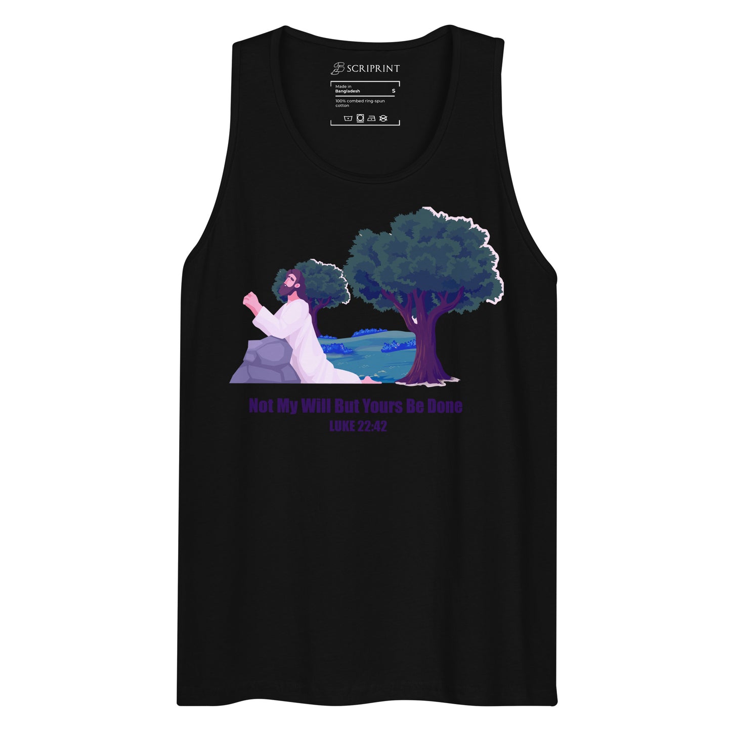 Not My Will Men’s Premium Tank Top