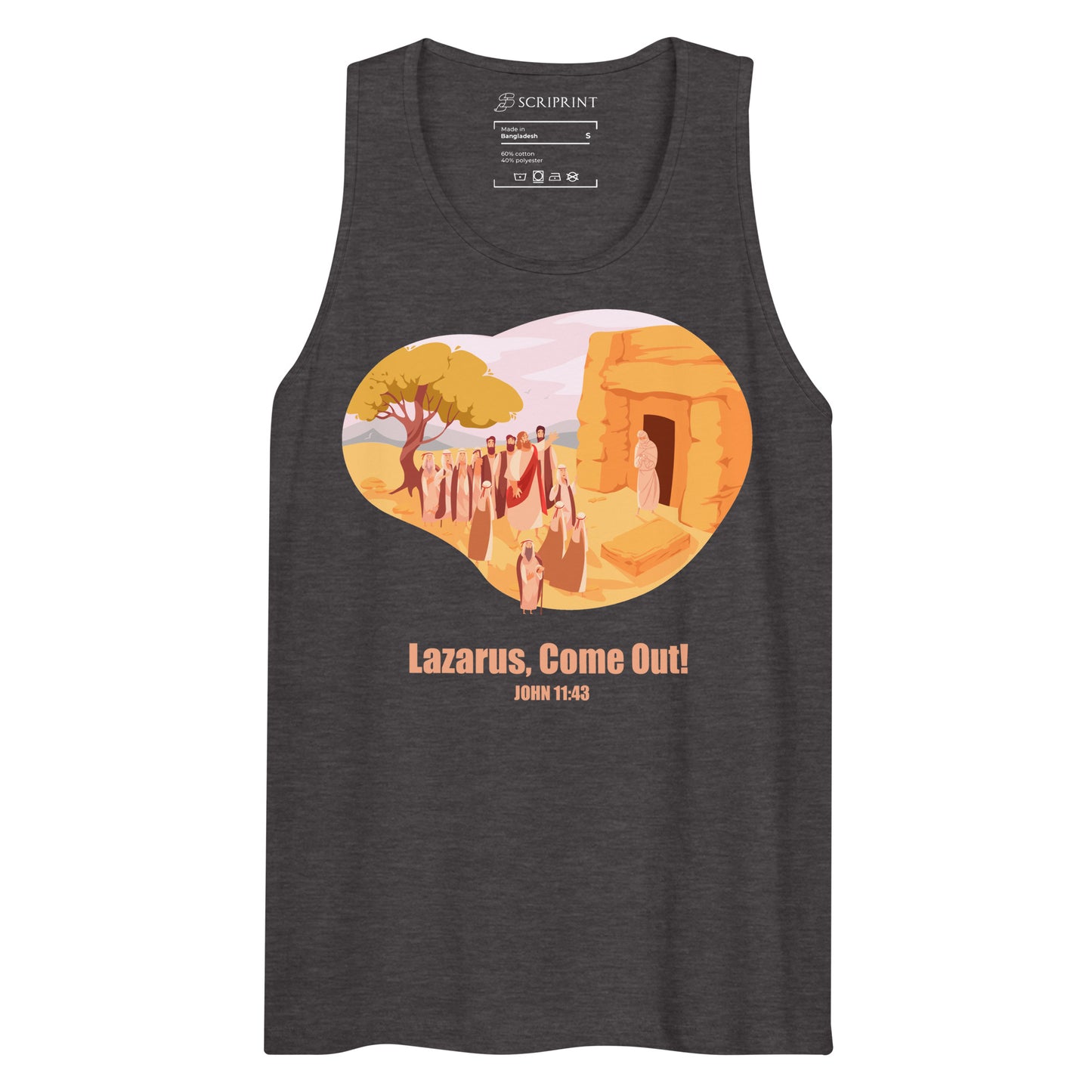 Lazarus, Come Out! Men’s Premium Tank Top