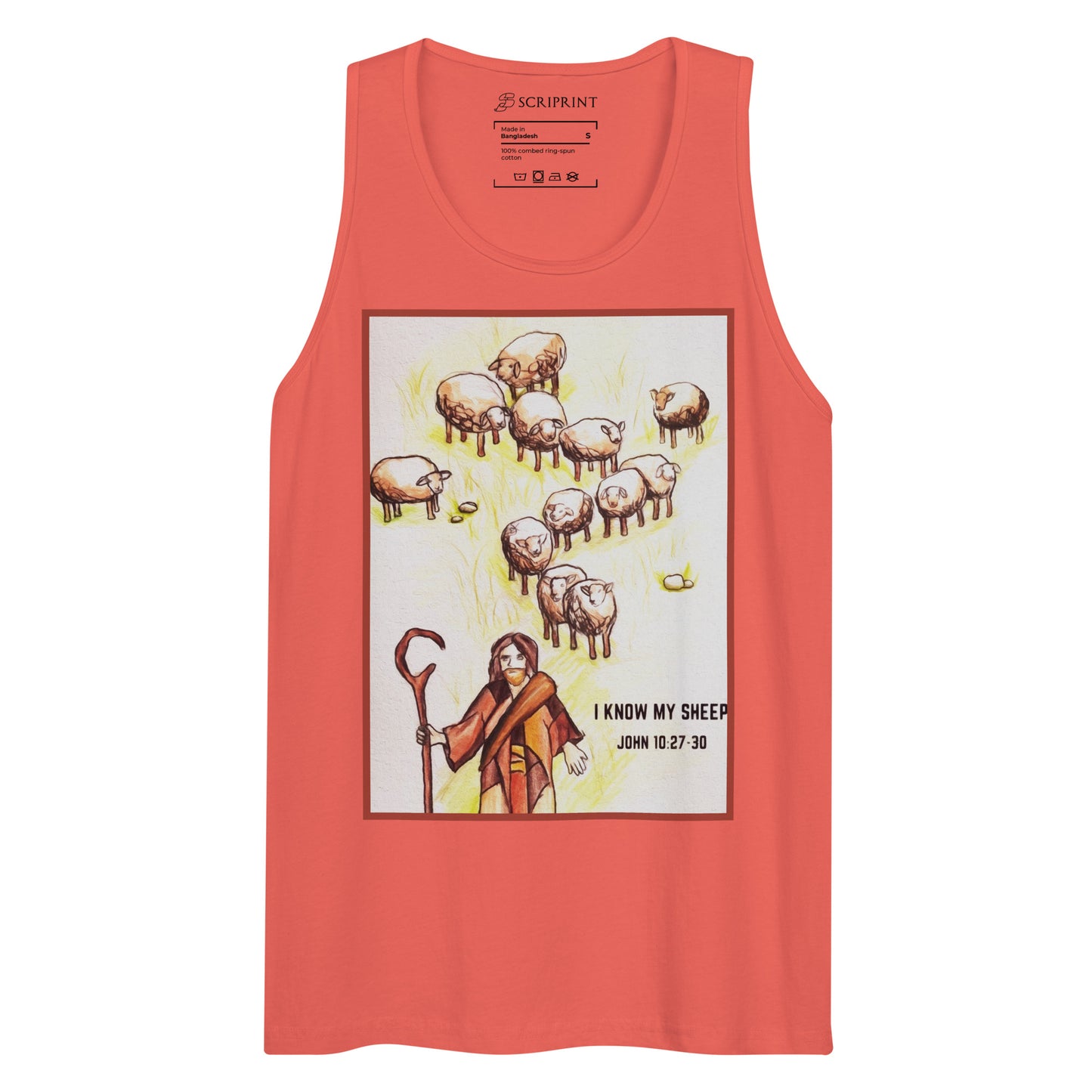 I Know My Sheep Men’s Premium Tank Top