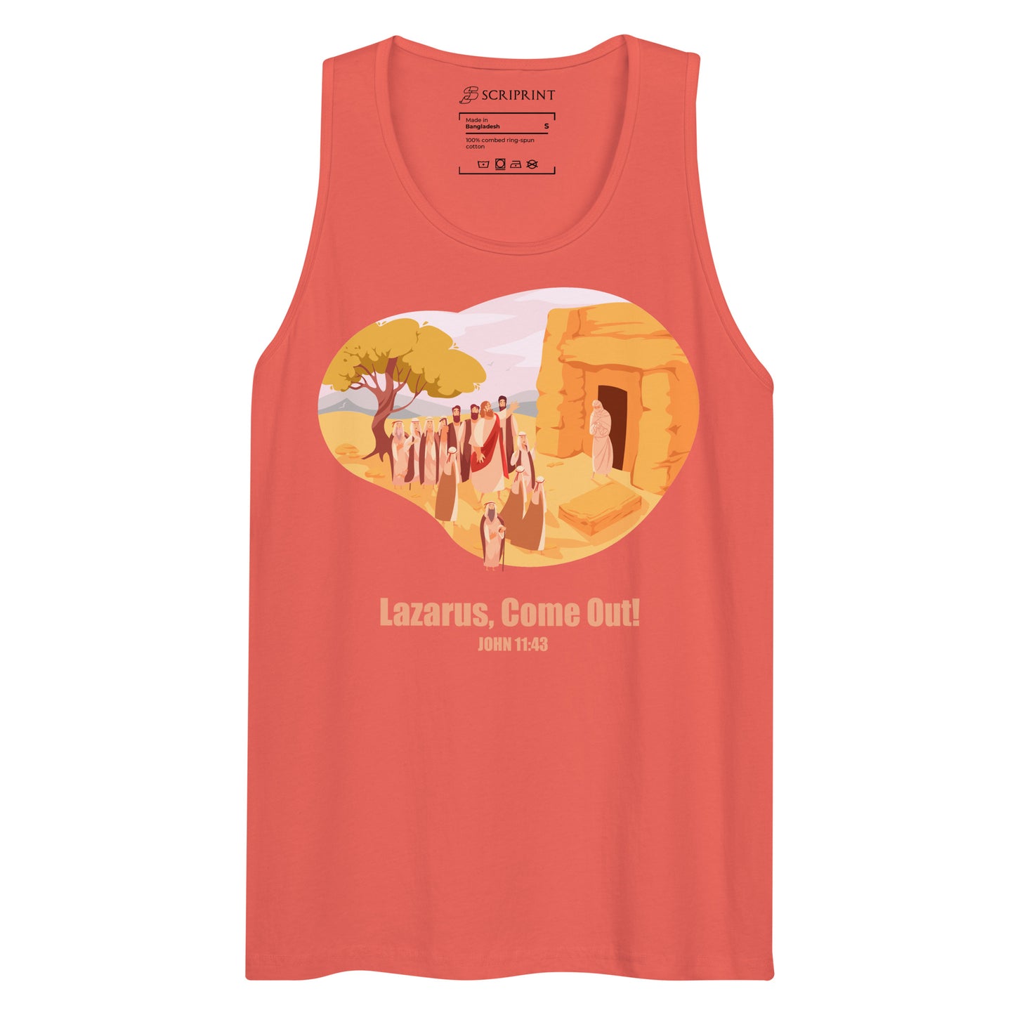 Lazarus, Come Out! Men’s Premium Tank Top