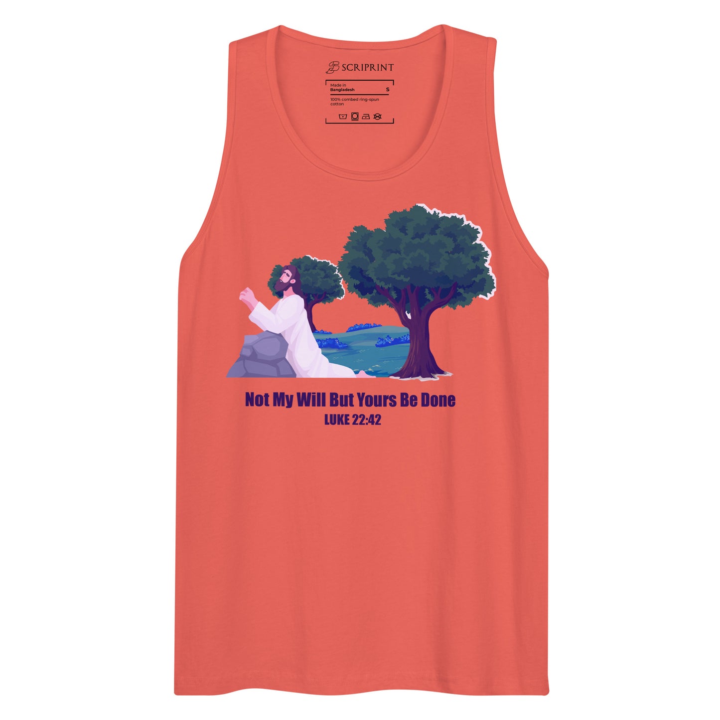 Not My Will Men’s Premium Tank Top