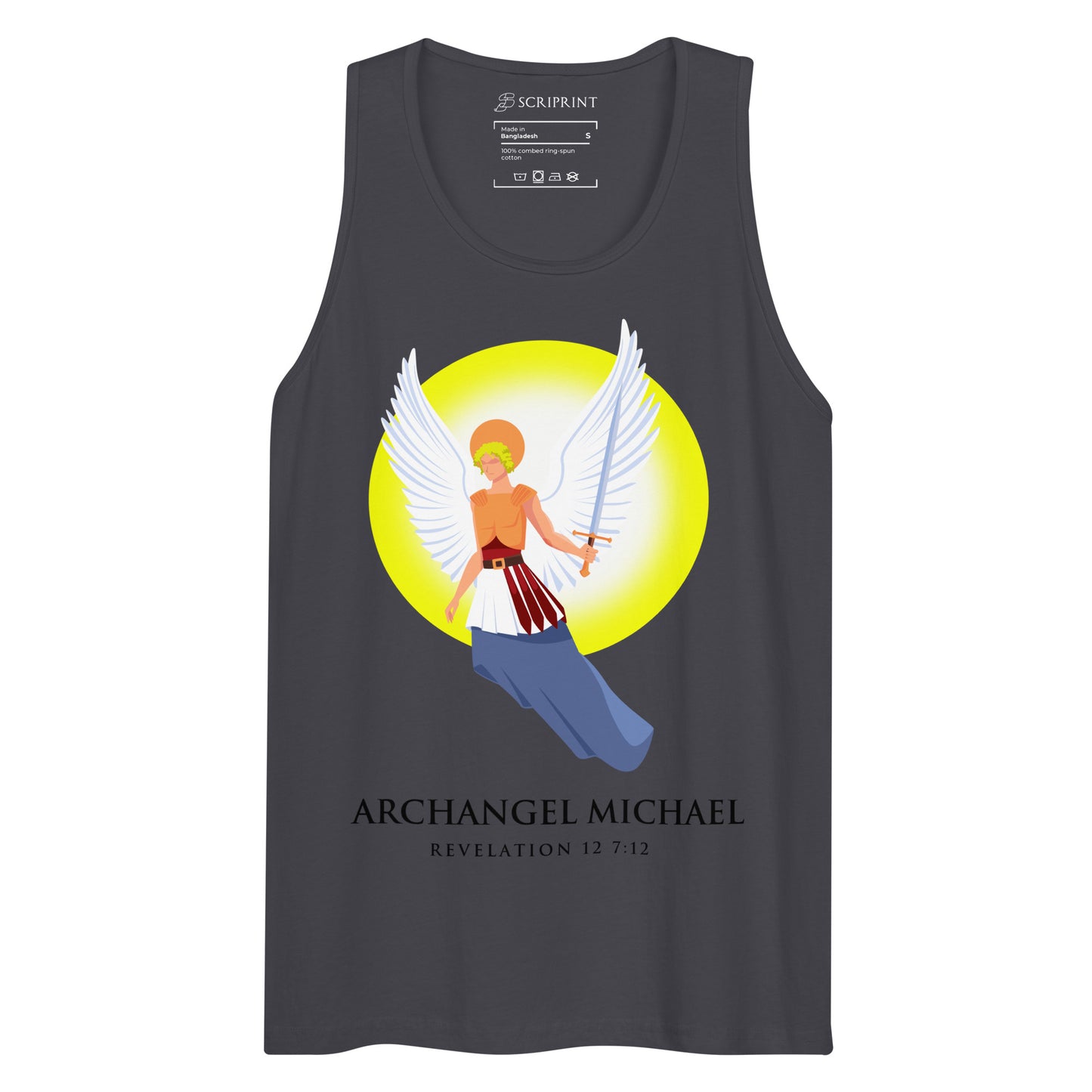 Archangel Michael Men’s Premium Tank Top