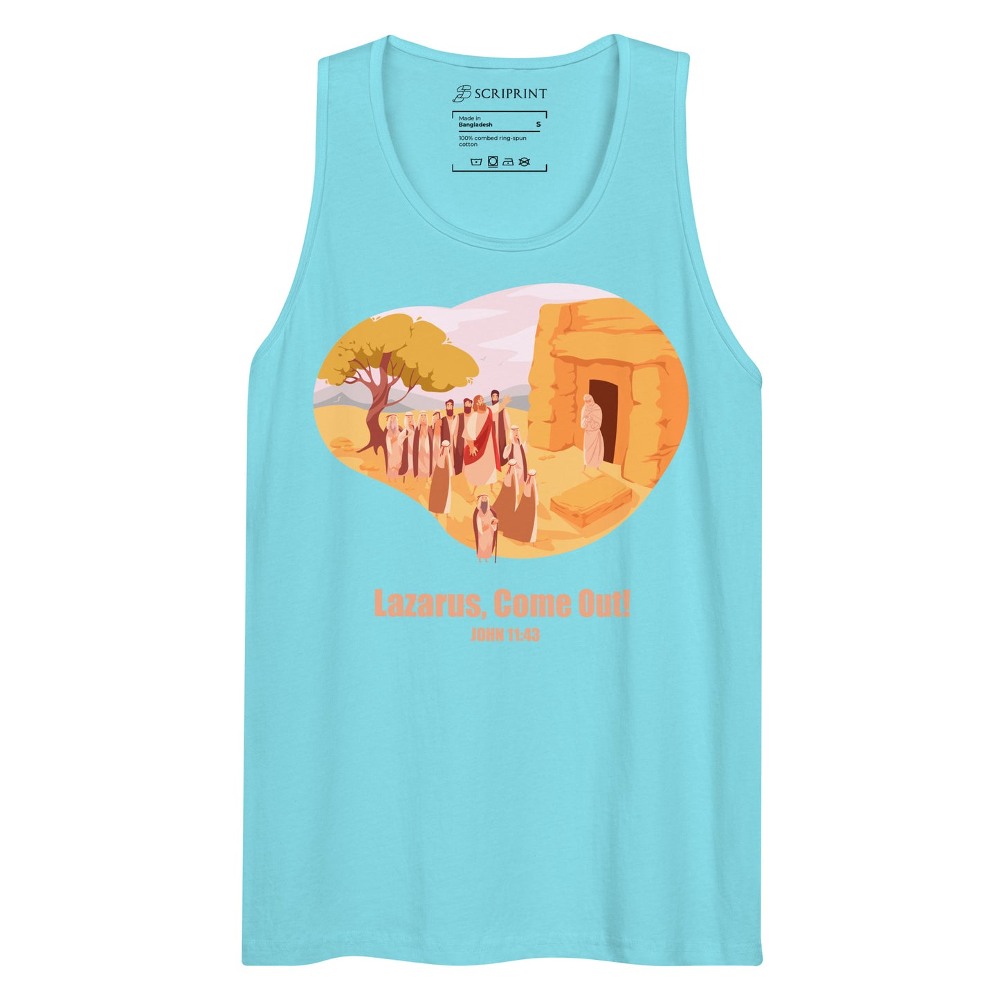 Lazarus, Come Out! Men’s Premium Tank Top