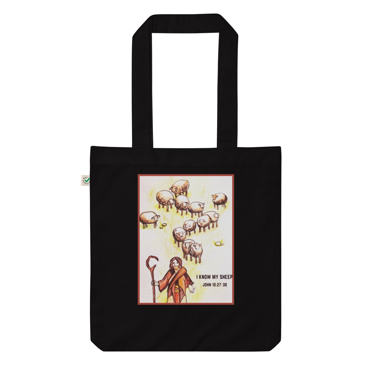 I Know My Sheep Organic Fashion Tote Bag