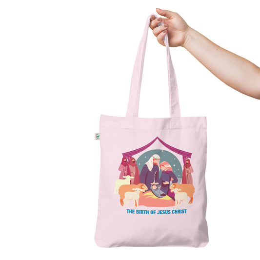 The Birth of Jesus Christ Organic Fashion Tote Bag
