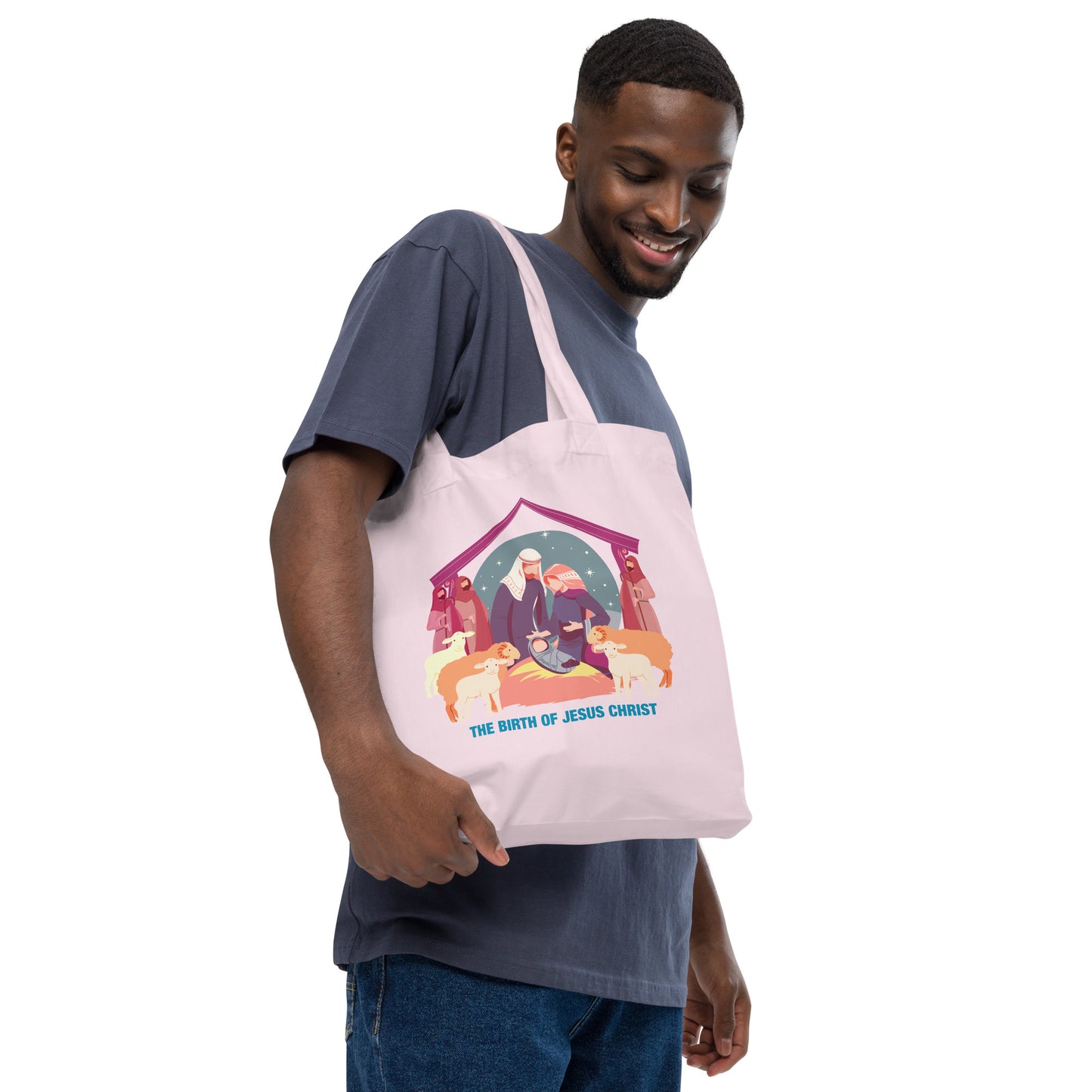 The Birth of Jesus Christ Organic Fashion Tote Bag