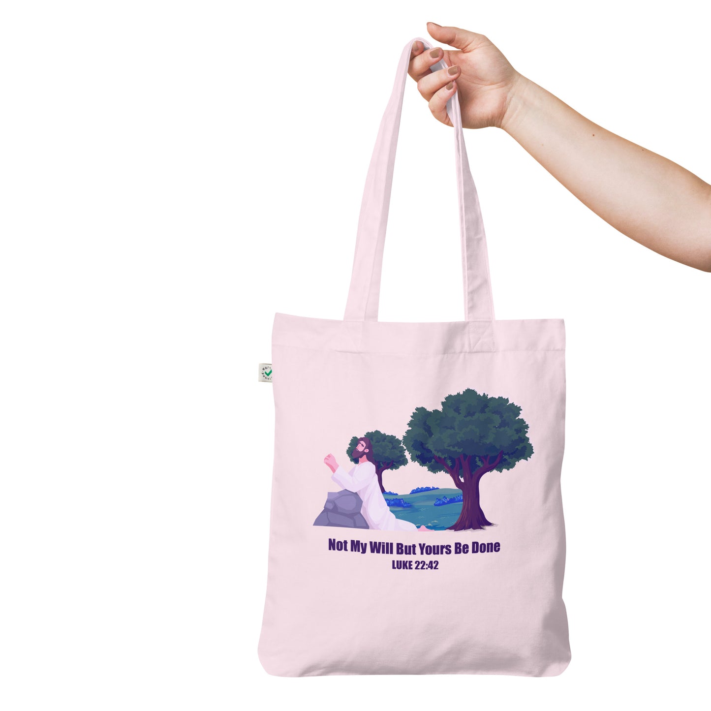 Not My Will Organic Fashion Tote Bag