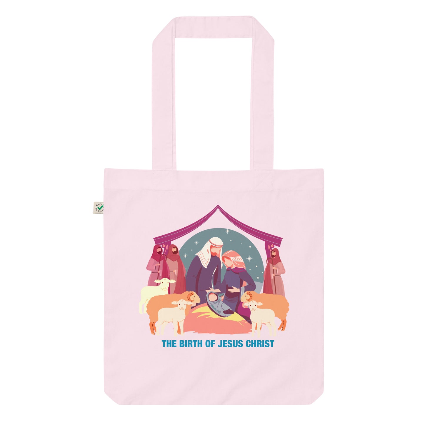 The Birth of Jesus Christ Organic Fashion Tote Bag