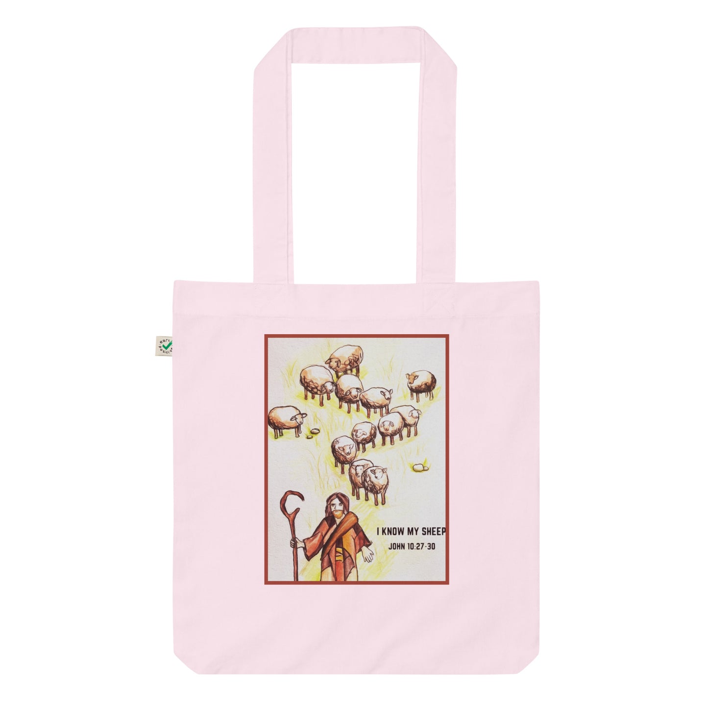 I Know My Sheep Organic Fashion Tote Bag