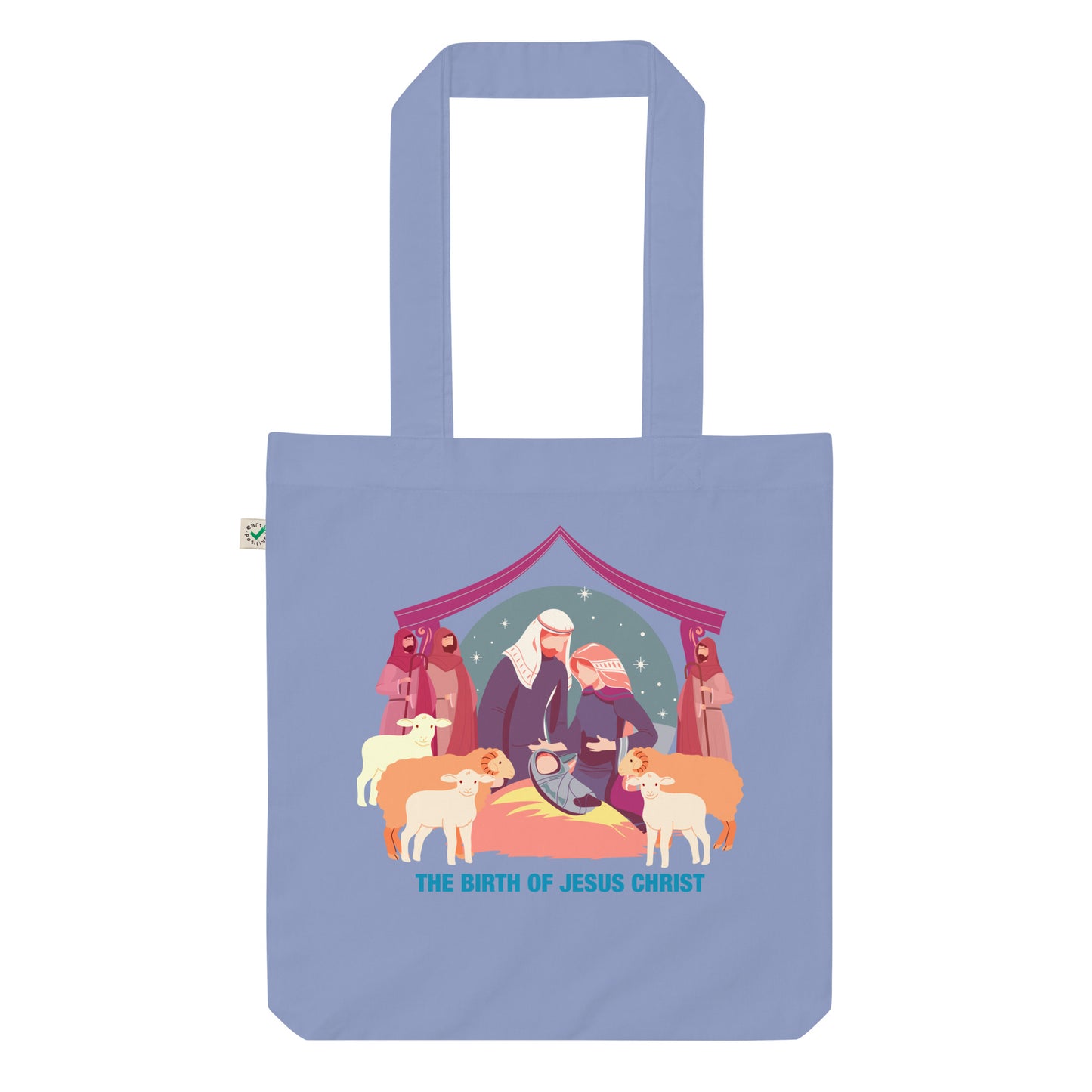 The Birth of Jesus Christ Organic Fashion Tote Bag