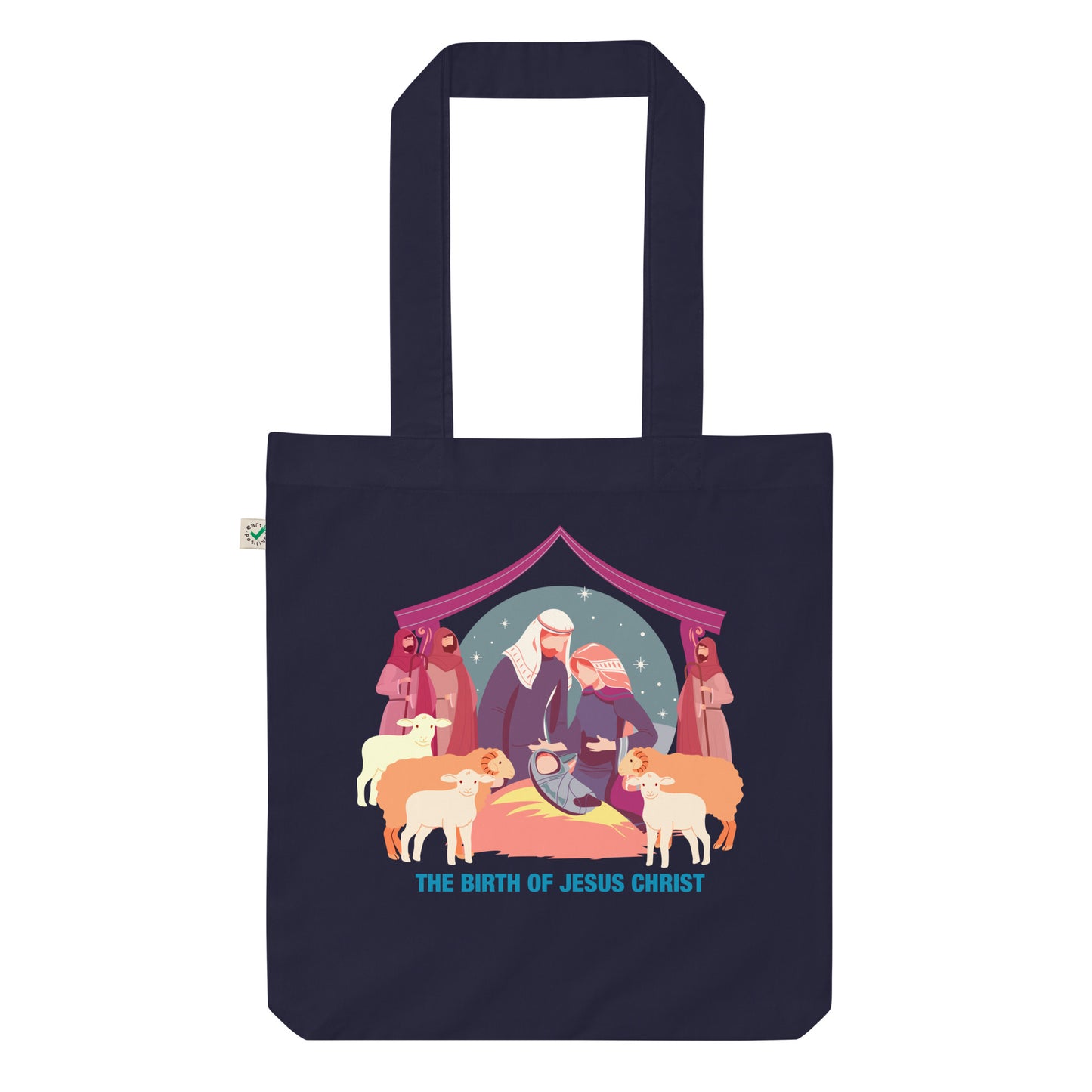 The Birth of Jesus Christ Organic Fashion Tote Bag