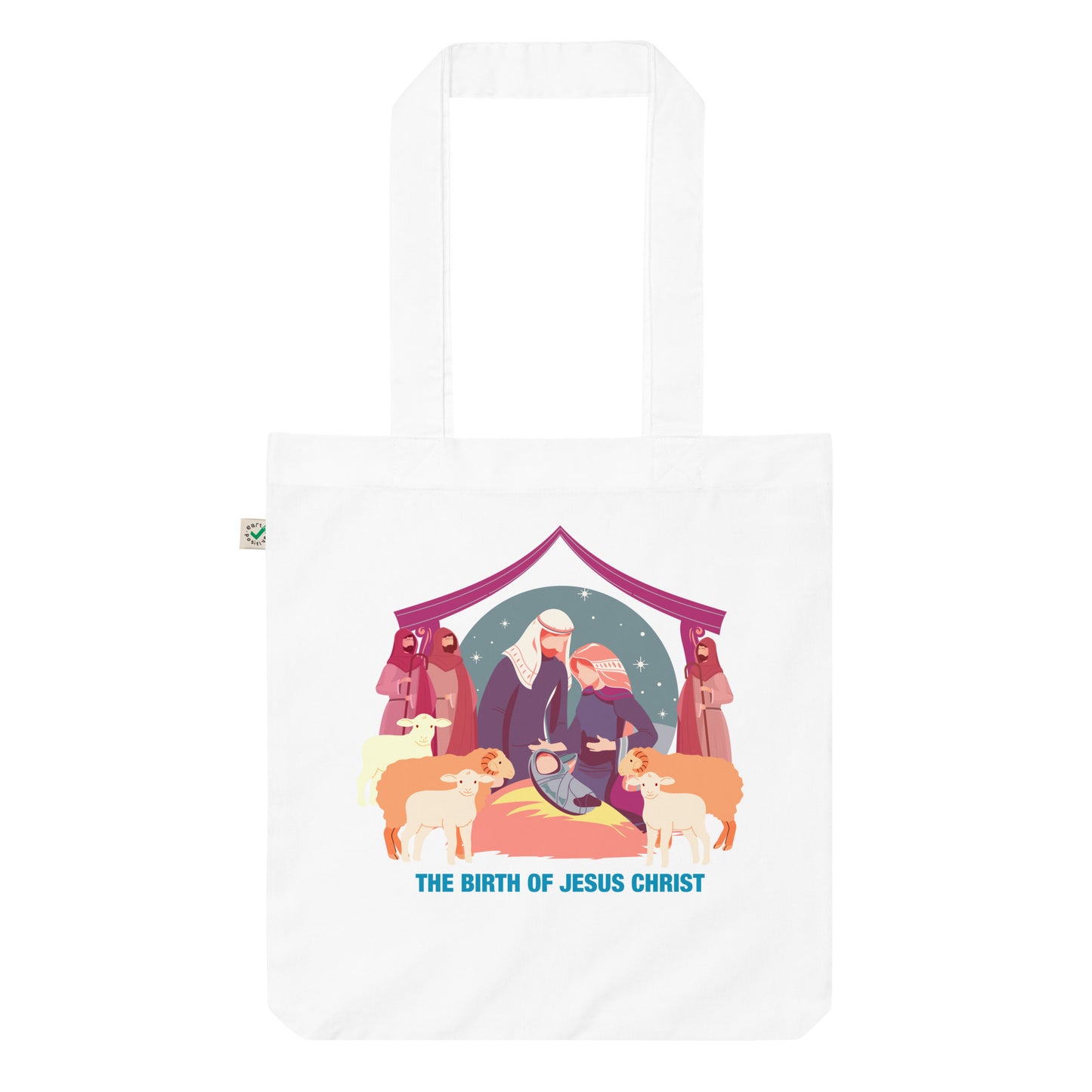 The Birth of Jesus Christ Organic Fashion Tote Bag