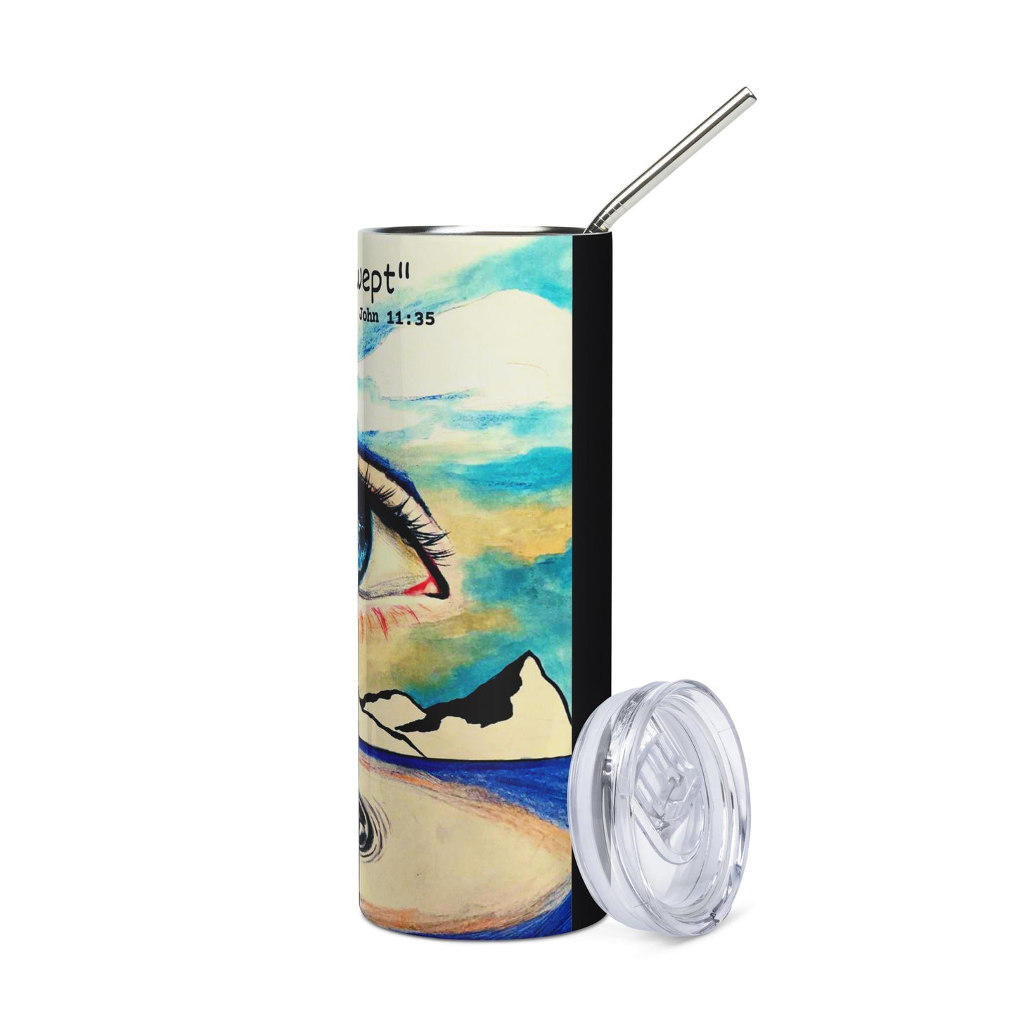 Jesus Wept Stainless Steel Tumbler