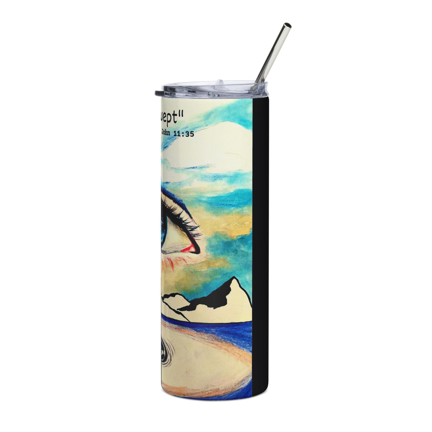 Jesus Wept Stainless Steel Tumbler