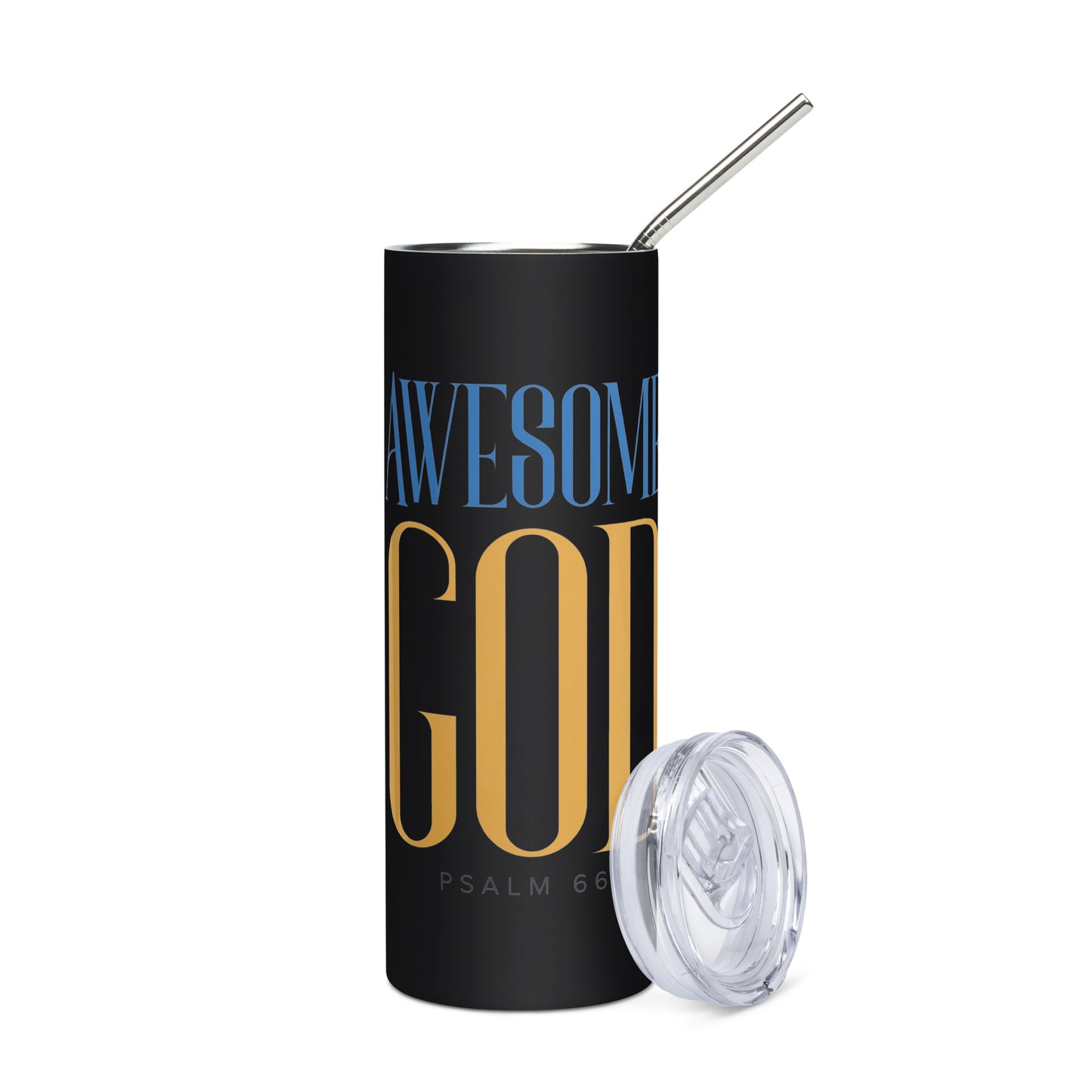 Awesome God Stainless Steel Tumbler