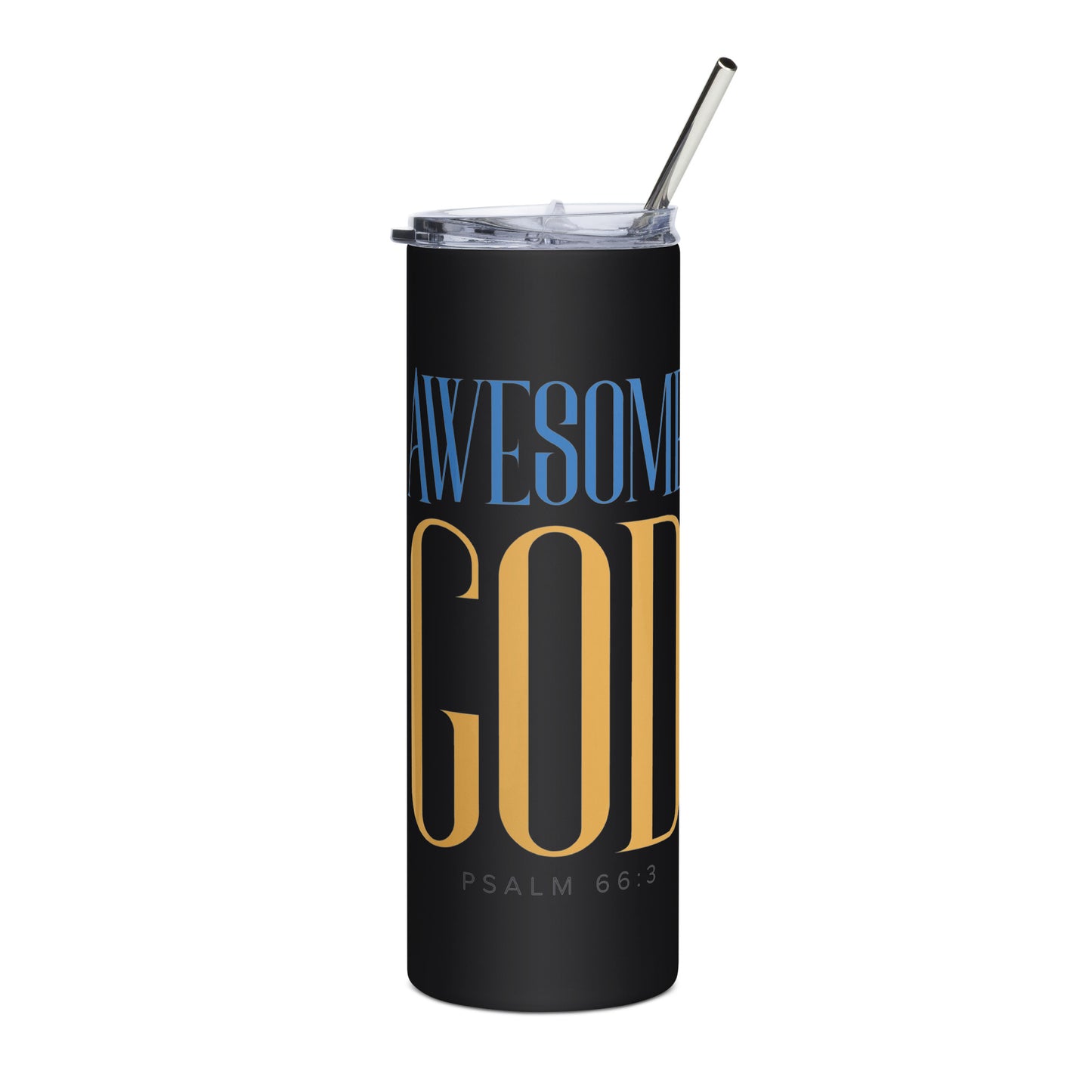 Awesome God Stainless Steel Tumbler