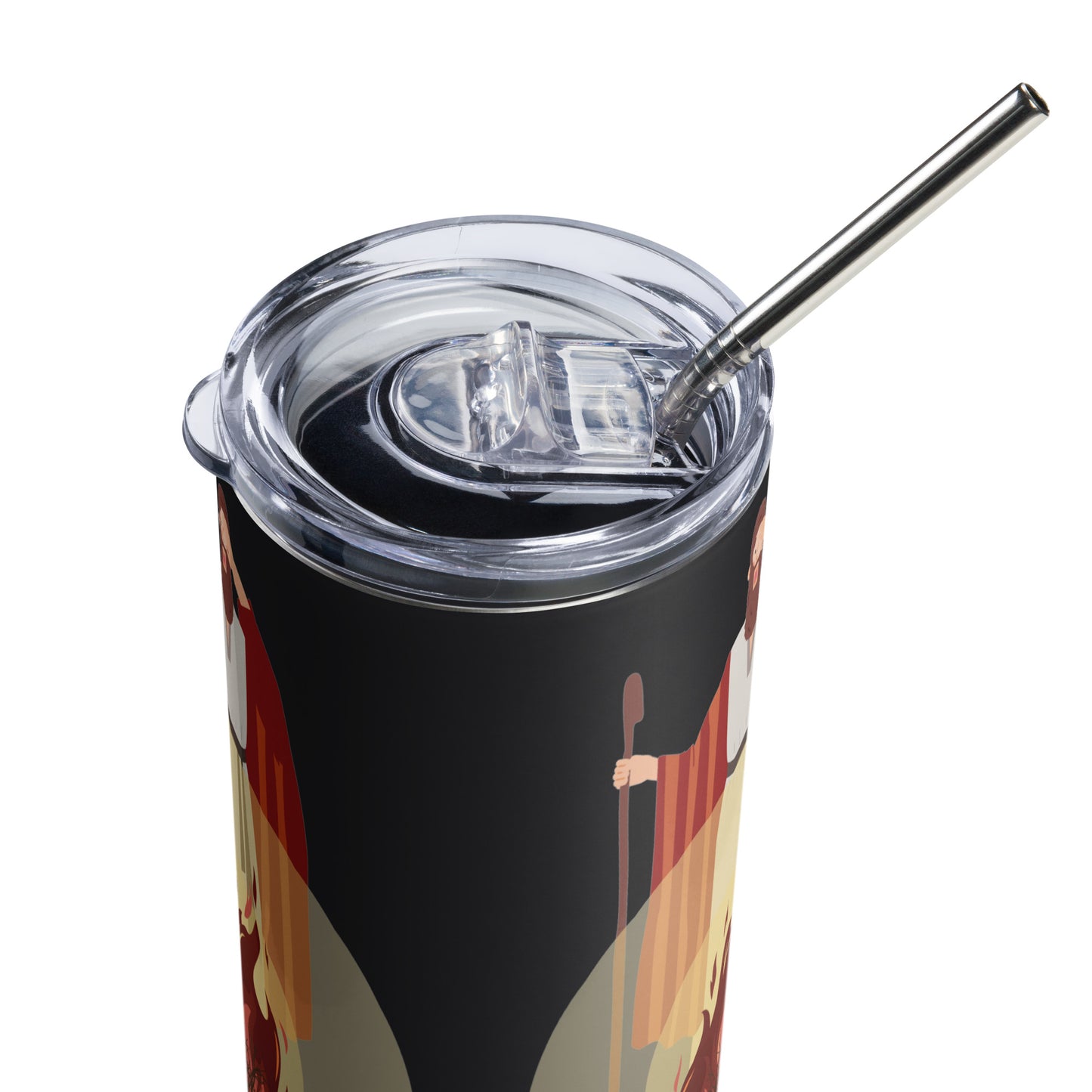 Moses and the Burning Bush Stainless Steel Tumbler