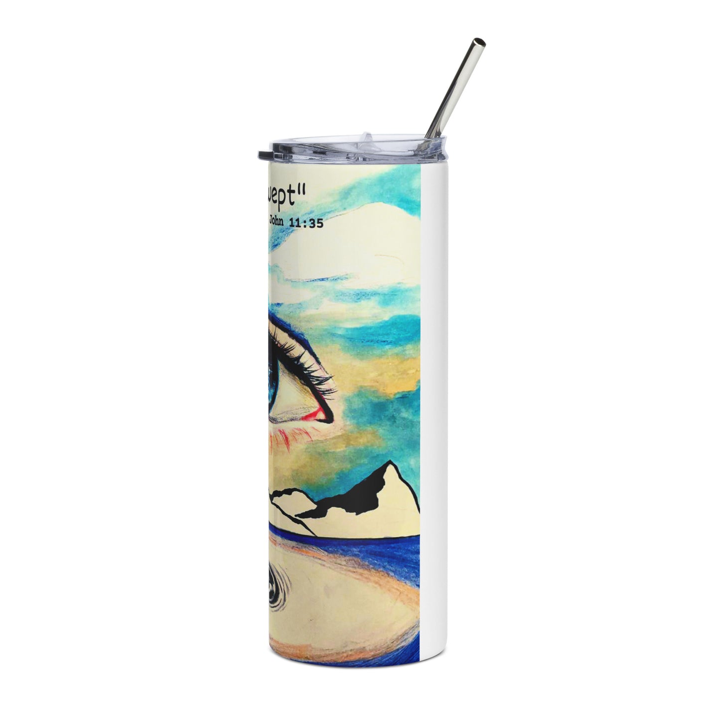 Jesus Wept Stainless Steel Tumbler