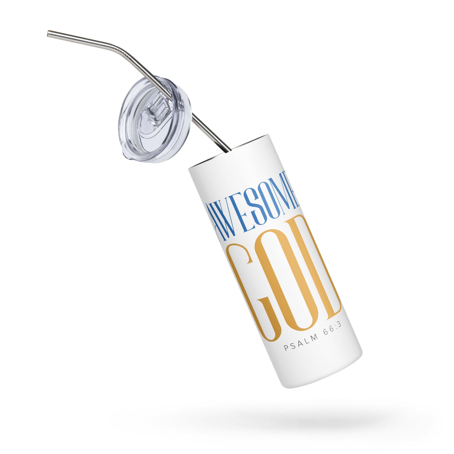 Awesome God Stainless Steel Tumbler