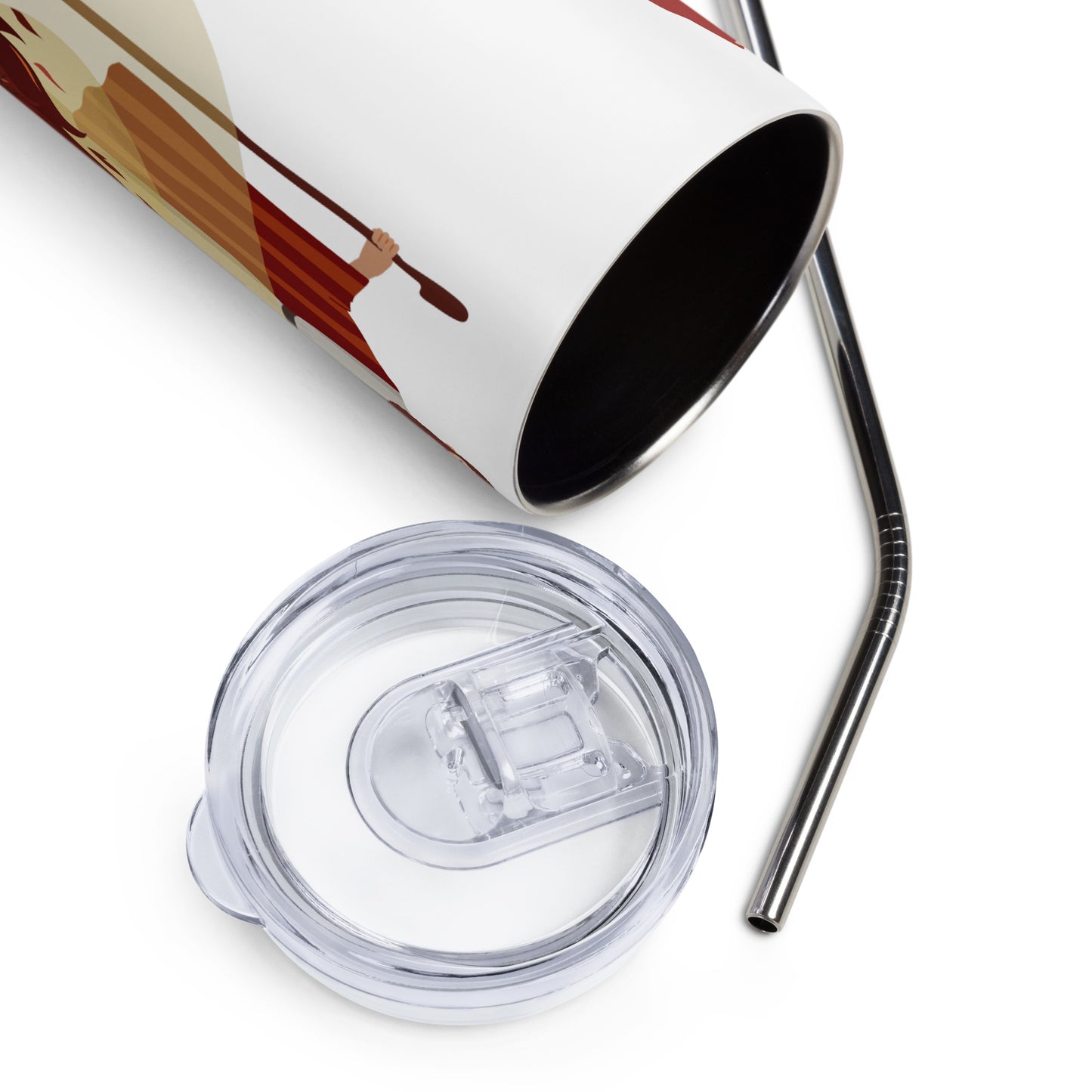 Moses and the Burning Bush Stainless Steel Tumbler