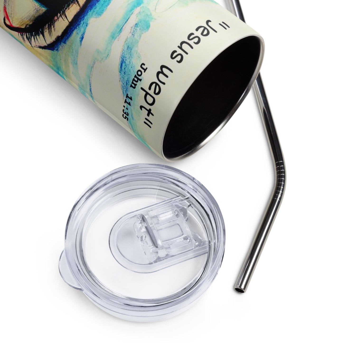 Jesus Wept Stainless Steel Tumbler