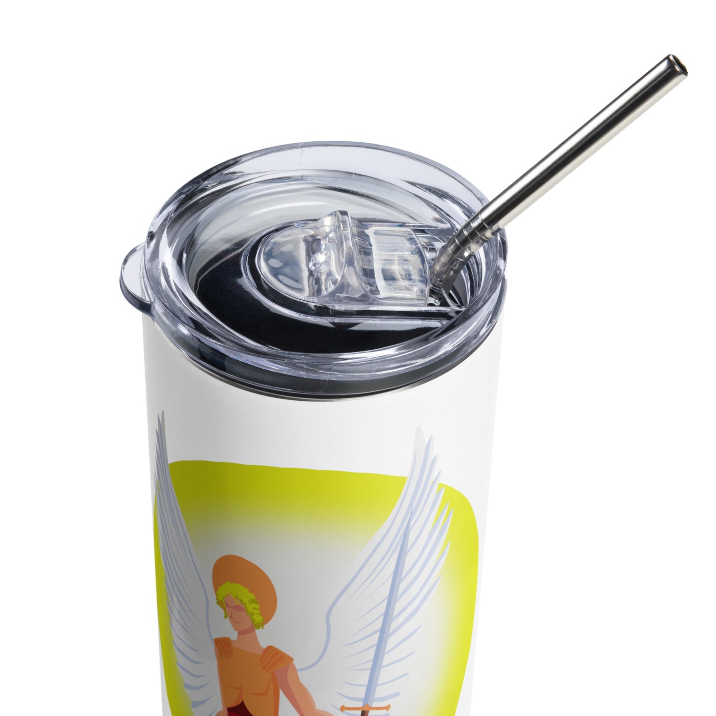 Archangel Michael Stainless Steel Tumbler