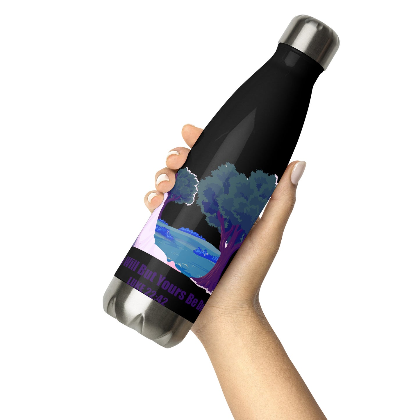 Not My Will Stainless Steel Water Bottle