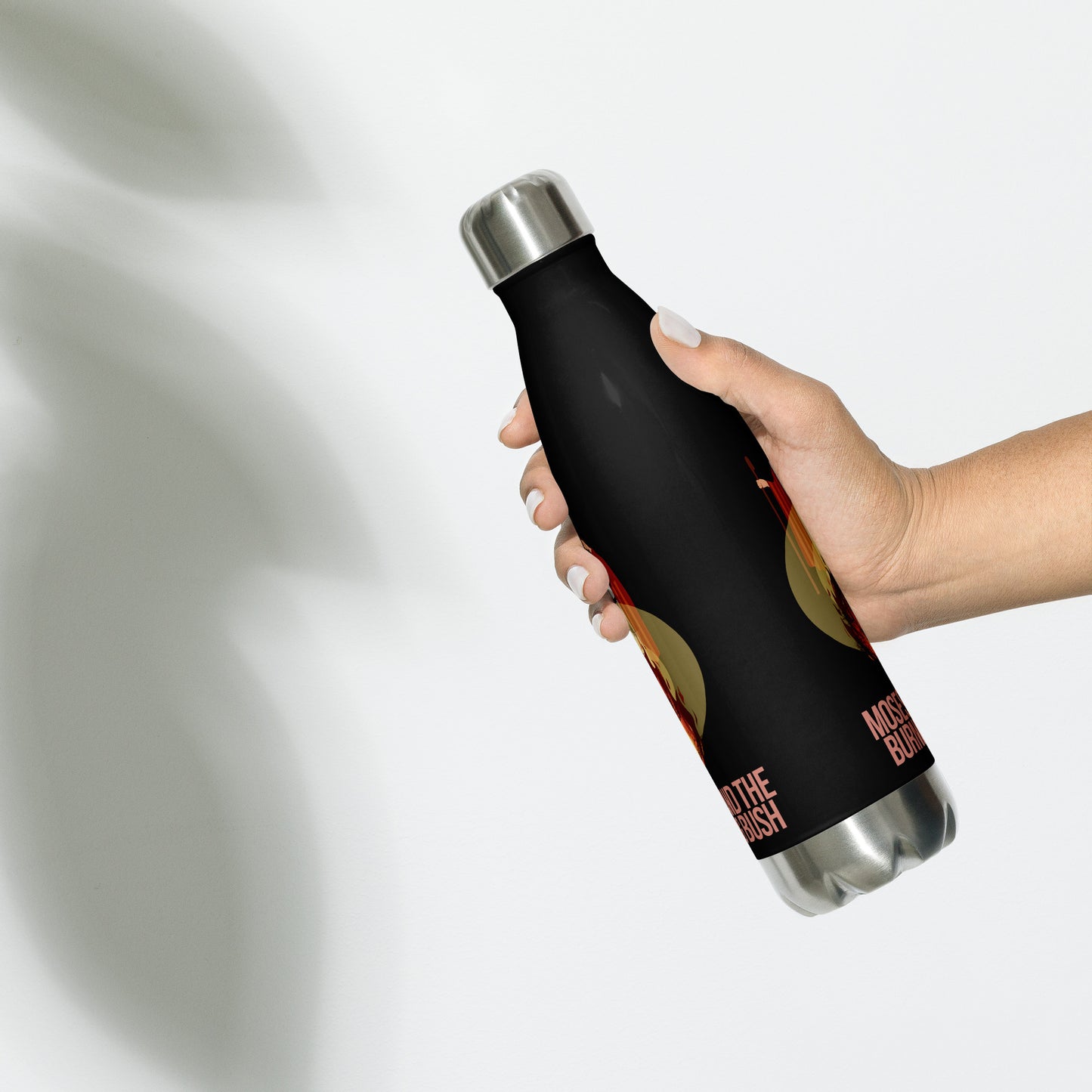Moses and the Burning Bush Stainless Steel Water Bottle