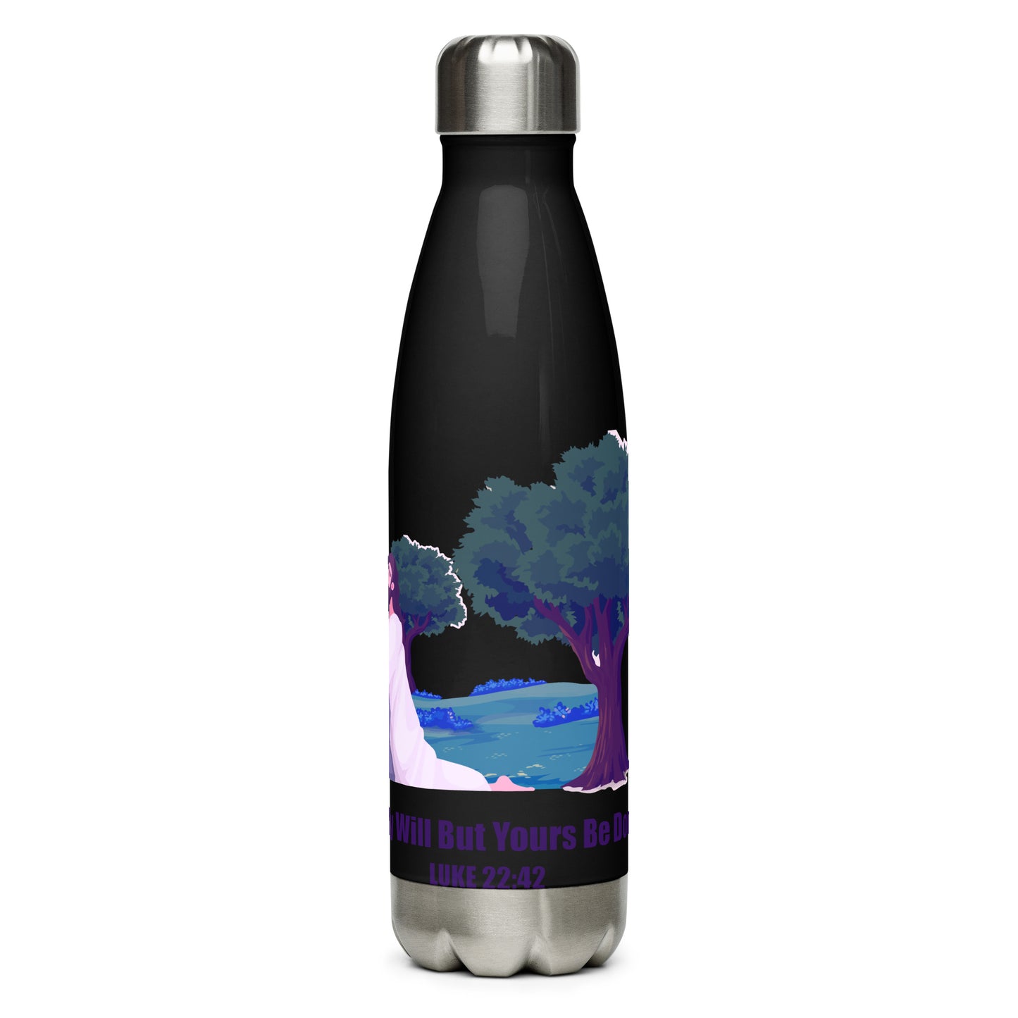 Not My Will Stainless Steel Water Bottle