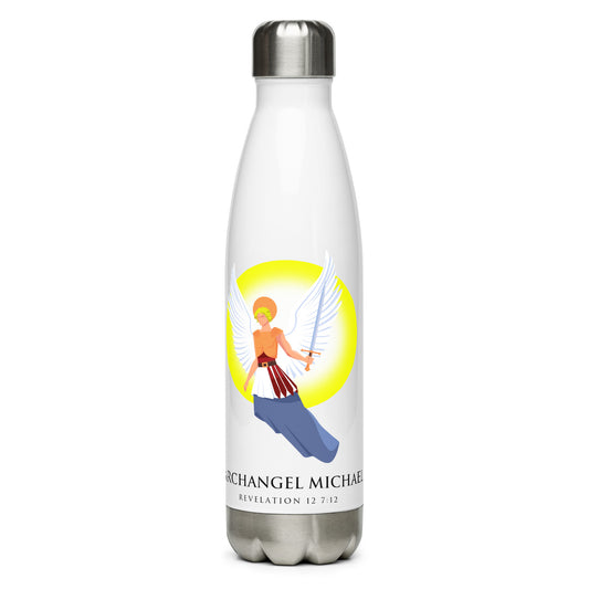 Archangel Michael Stainless Steel Water Bottle