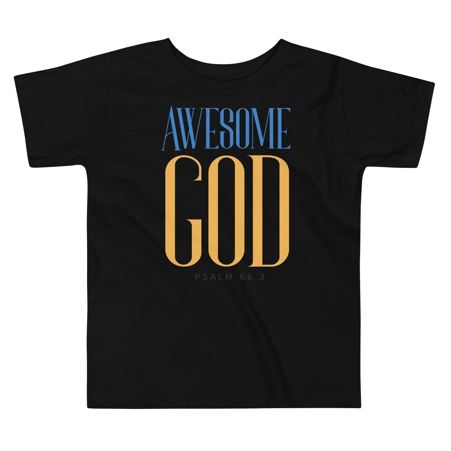 Awesome God Toddler Short Sleeve Tee