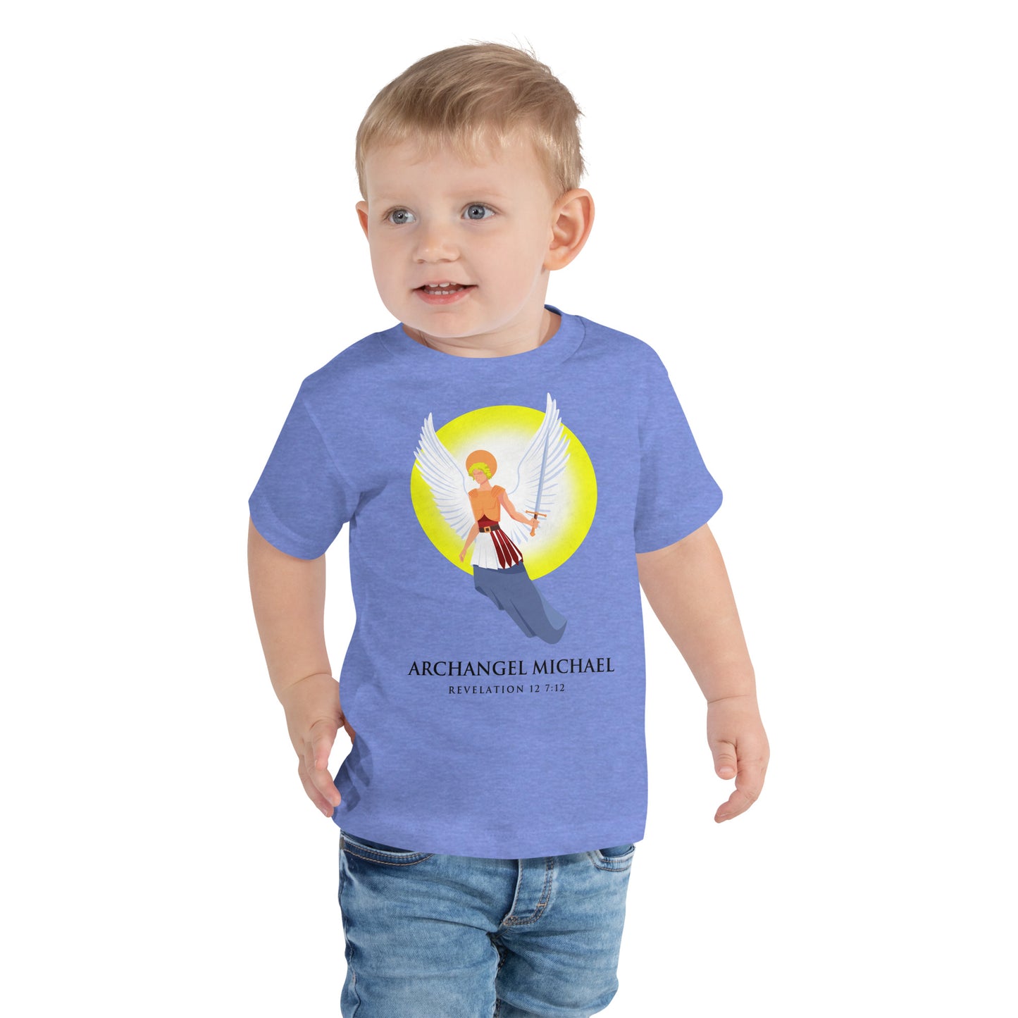 Archangel Michael Toddler Short Sleeve Tee