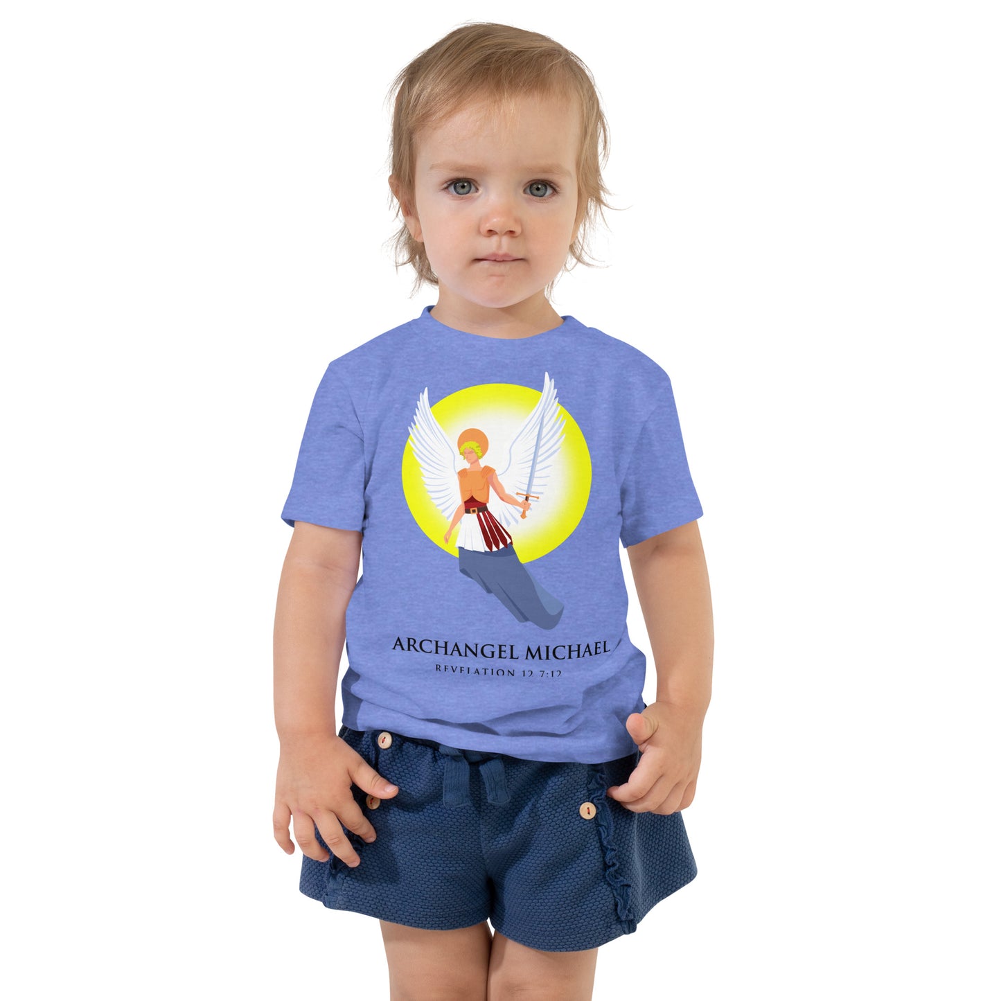 Archangel Michael Toddler Short Sleeve Tee