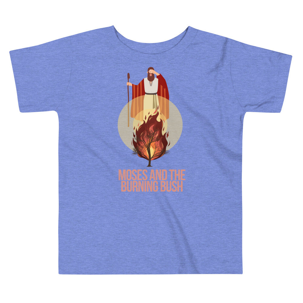 Moses and the Burning Bush Toddler Short Sleeve Tee