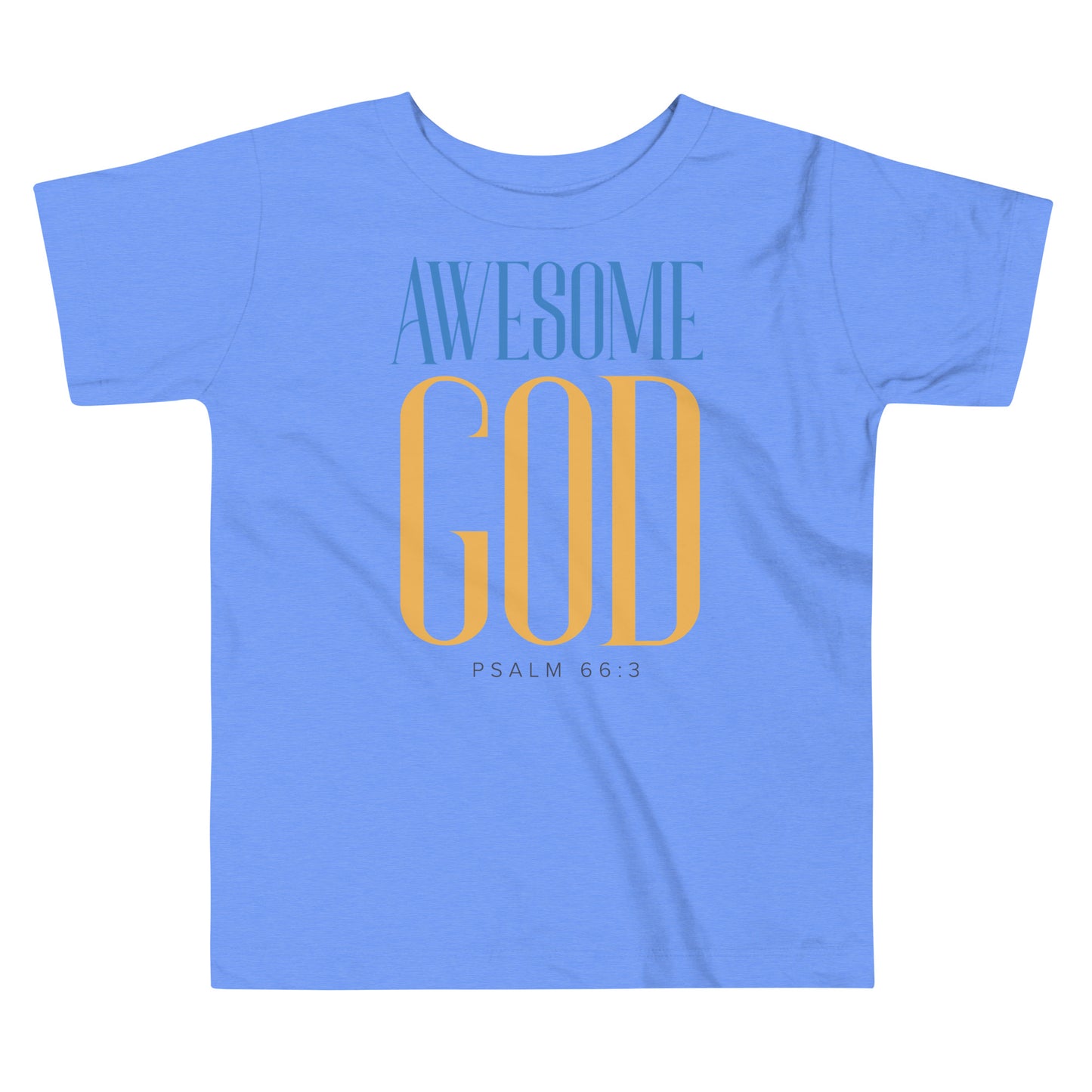 Awesome God Toddler Short Sleeve Tee