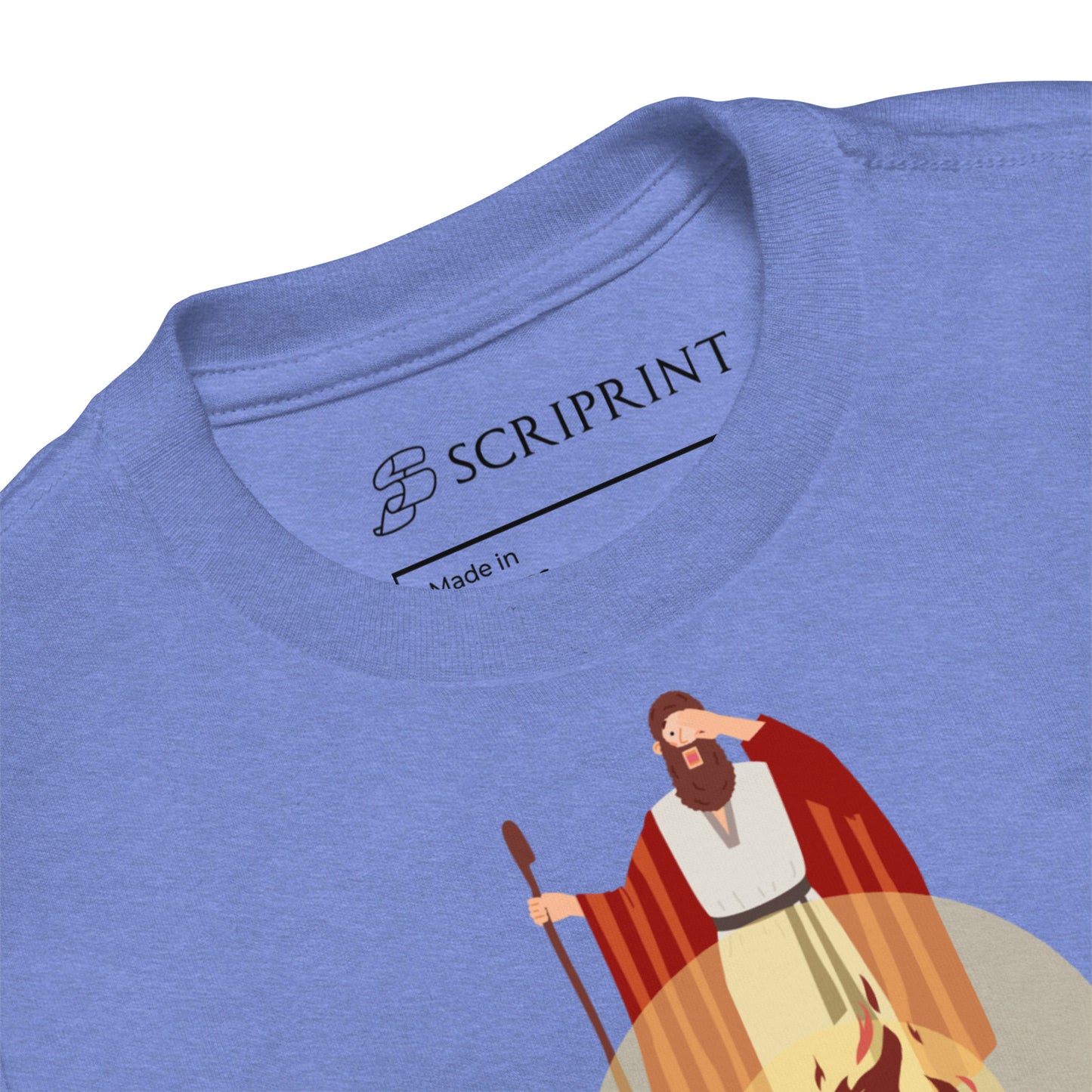 Moses and the Burning Bush Toddler Short Sleeve Tee