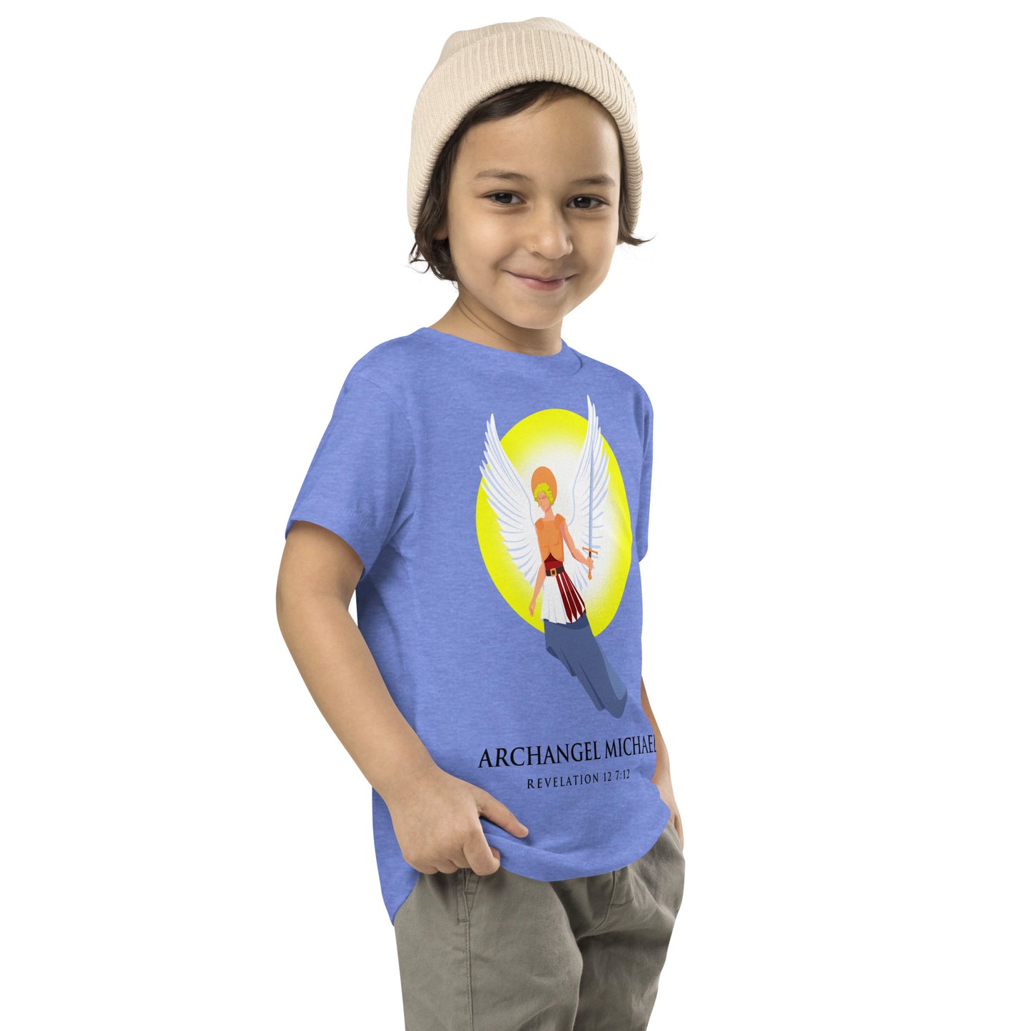 Archangel Michael Toddler Short Sleeve Tee
