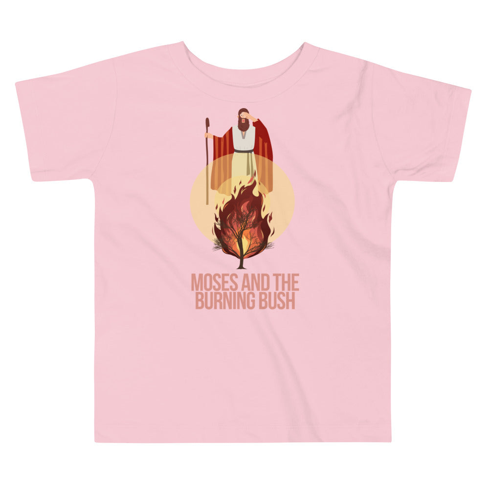 Moses and the Burning Bush Toddler Short Sleeve Tee