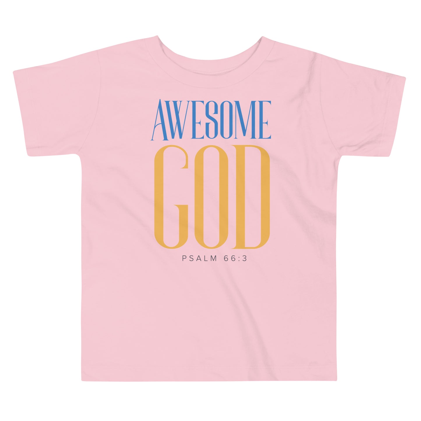 Awesome God Toddler Short Sleeve Tee