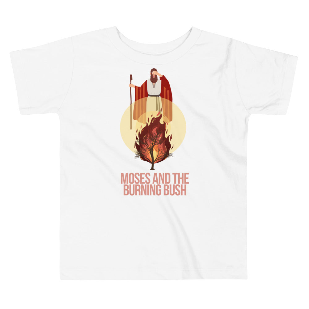 Moses and the Burning Bush Toddler Short Sleeve Tee