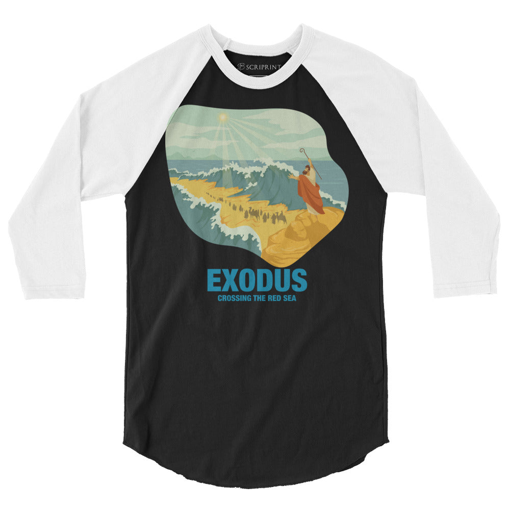 Exodus Men's 3/4 Sleeve Raglan Shirt