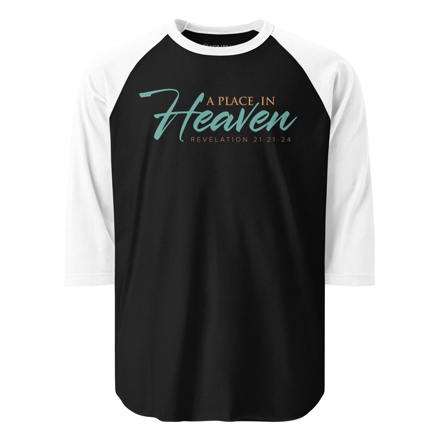 A Place in Heaven Men's 3/4 Sleeve Raglan Shirt
