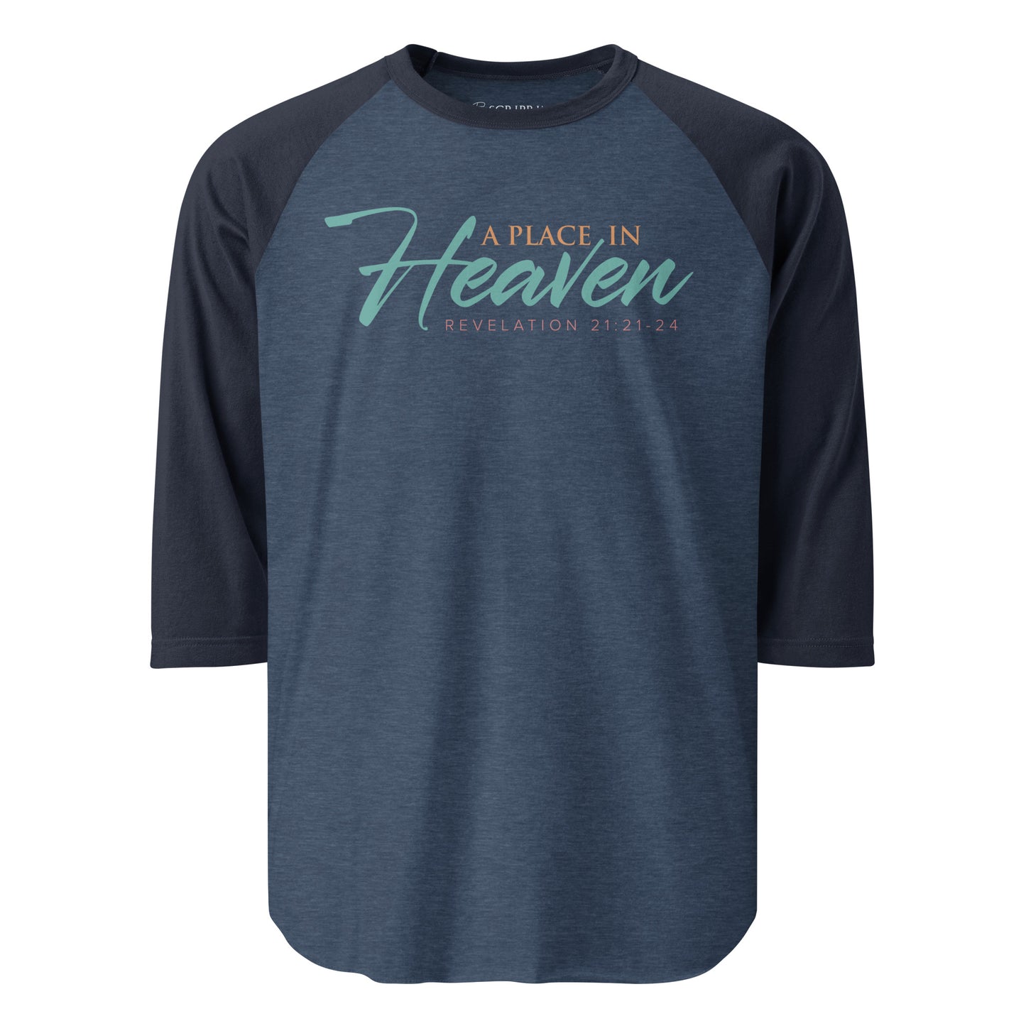 A Place in Heaven Men's 3/4 Sleeve Raglan Shirt