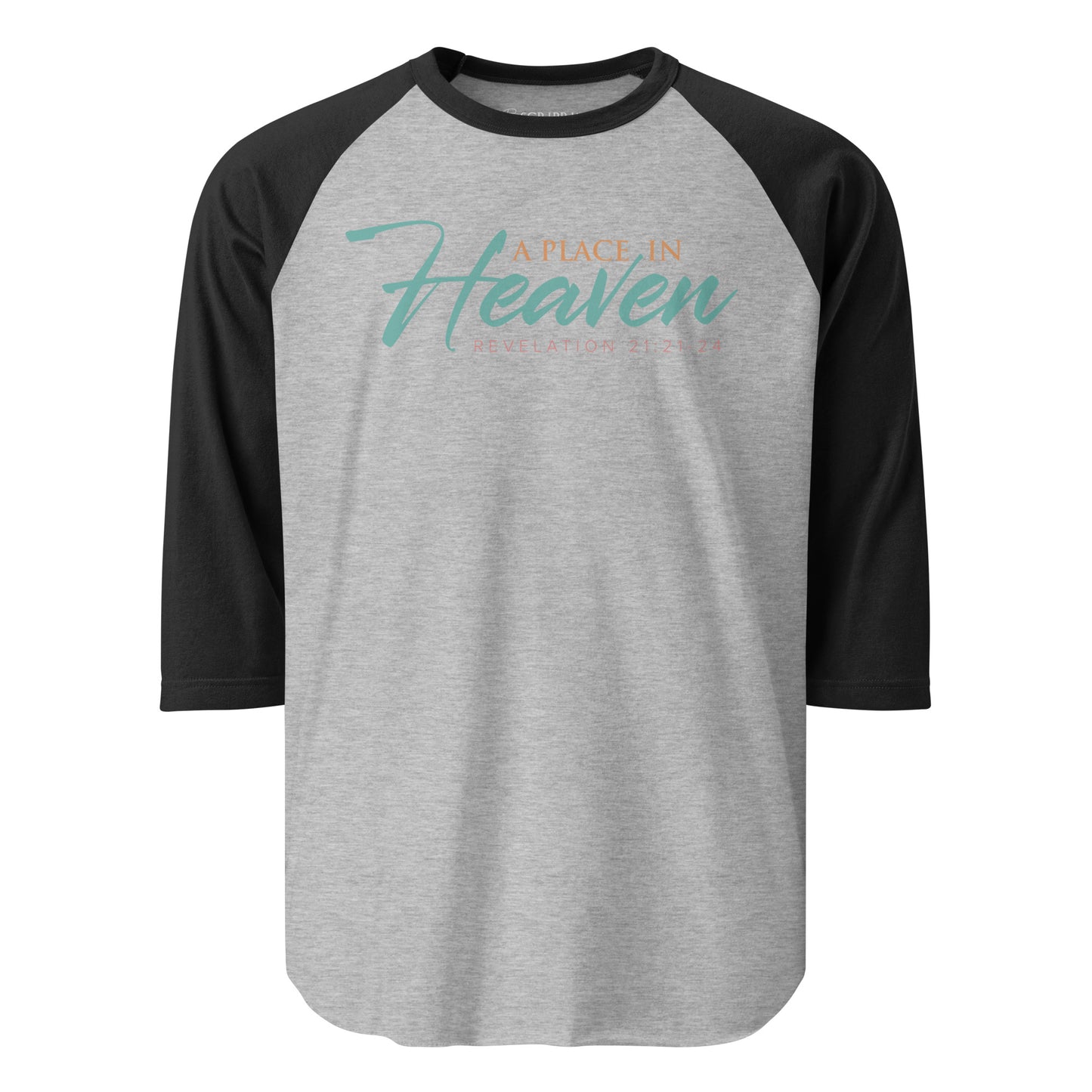 A Place in Heaven Men's 3/4 Sleeve Raglan Shirt