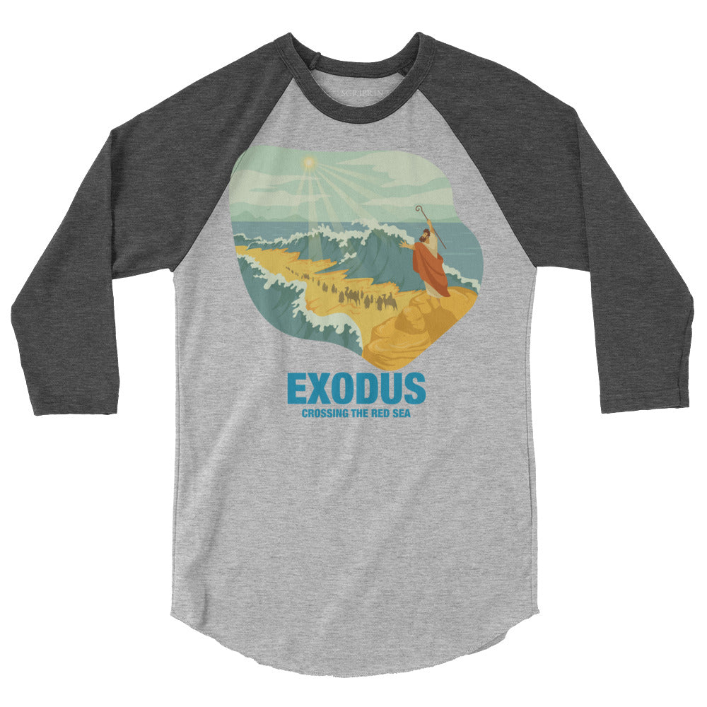 Exodus Men's 3/4 Sleeve Raglan Shirt
